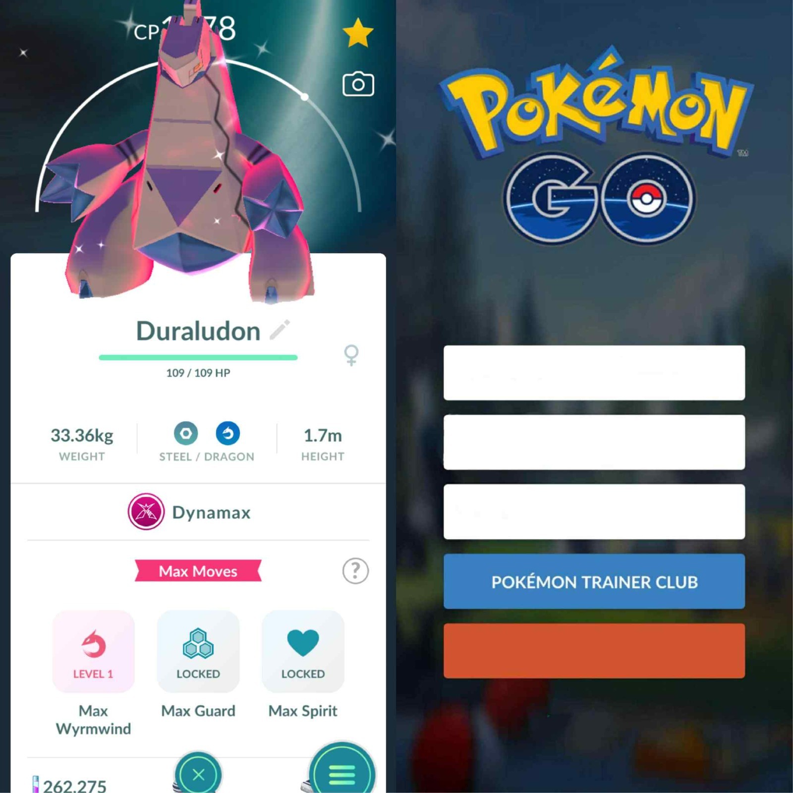 Pokémon Go | Shiny Dynamax Duraludon ✨ Mini PTC 80k Stardust