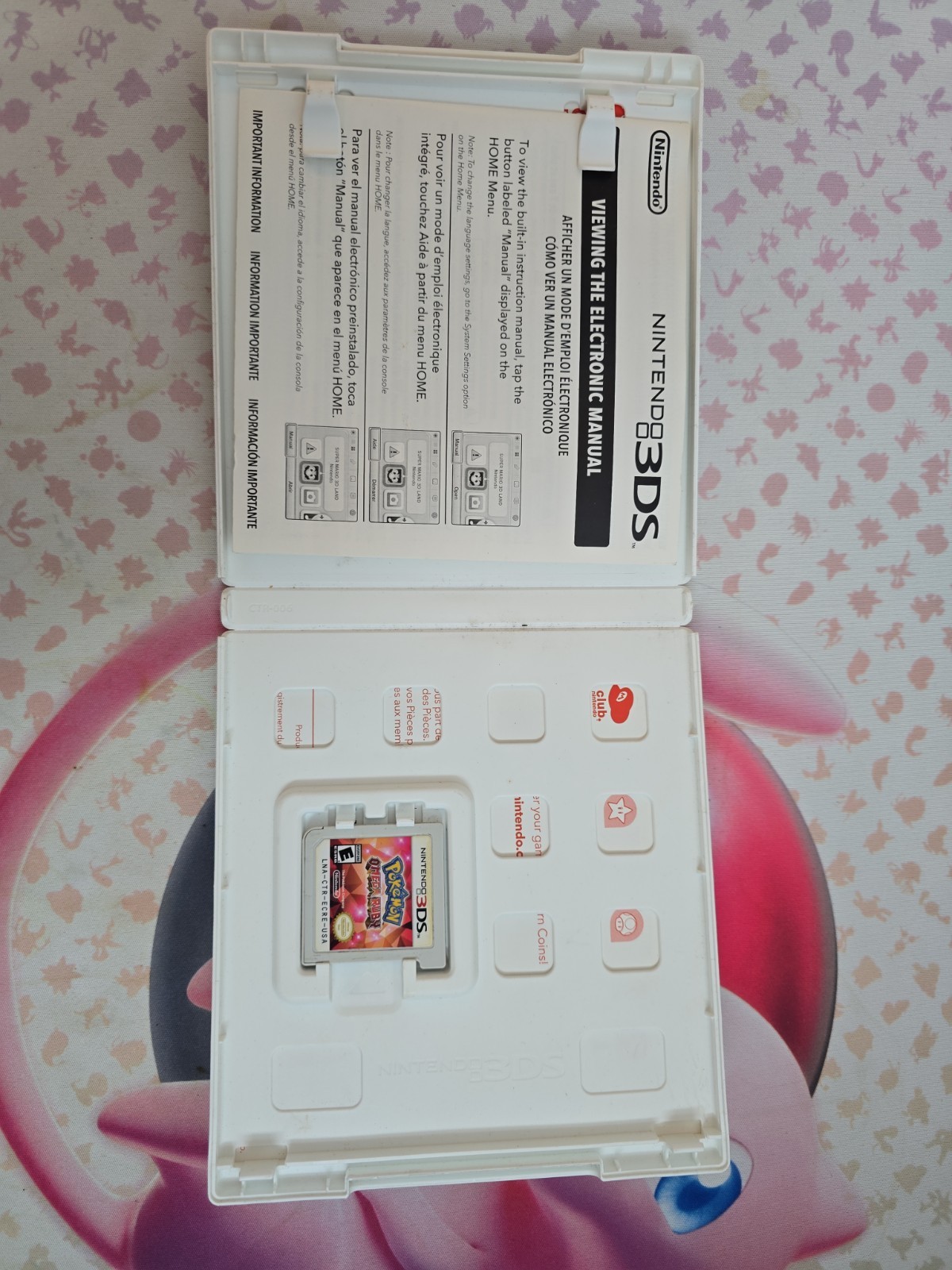 Pokemon Omega Ruby CIB (Nintendo 3DS) Authentic – Tested & Works