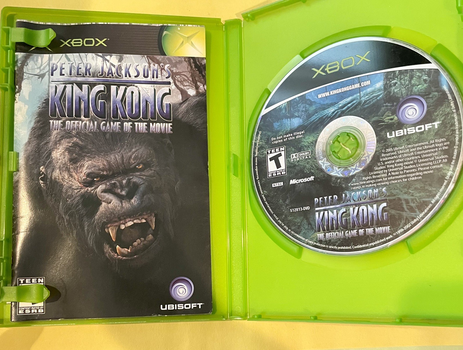 Peter Jackson’s King Kong Microsoft Original Xbox CIB & Tested