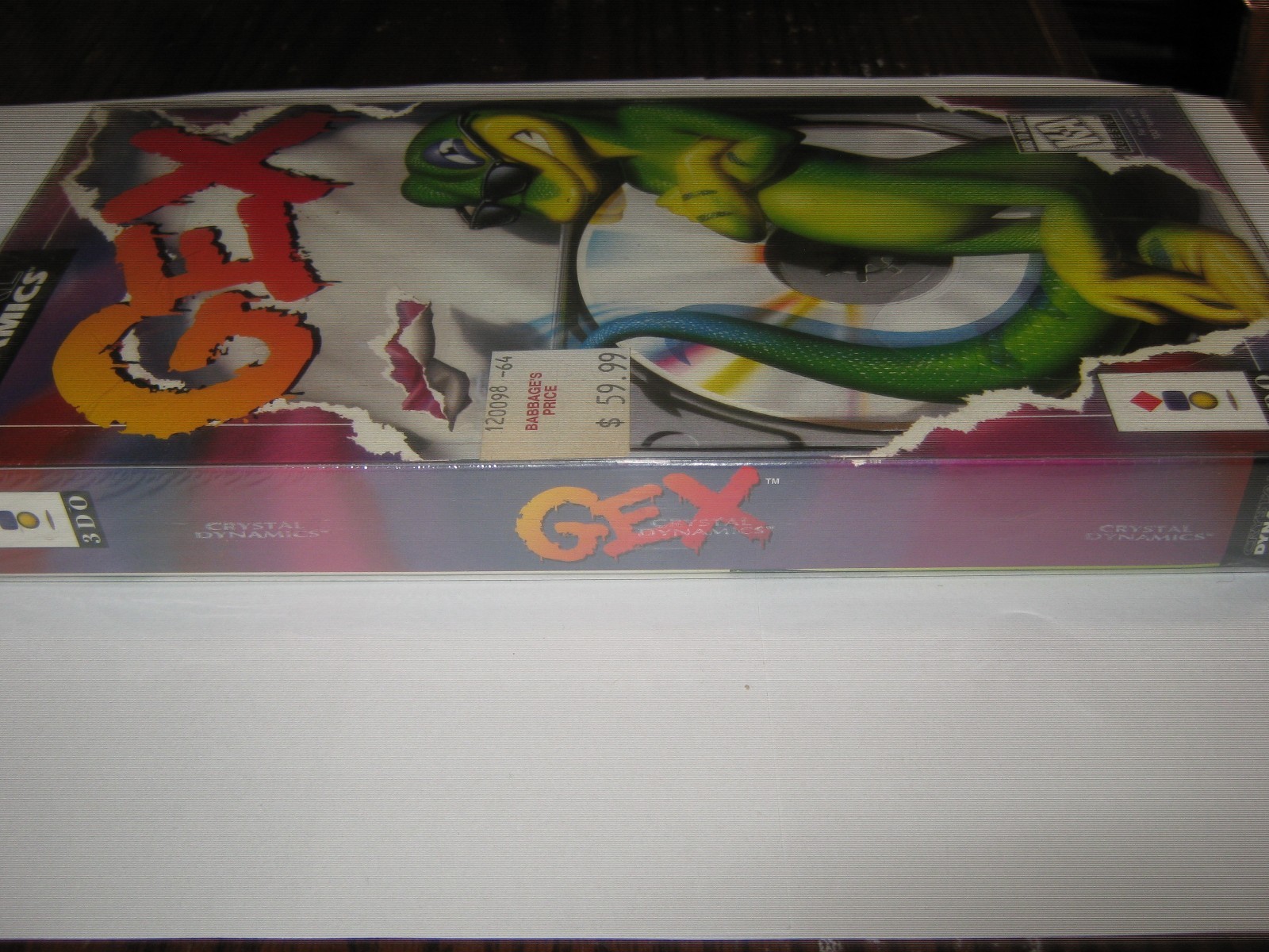 Gex (Panasonic 3DO, 1996 New Sealed Long Box Rare Classic