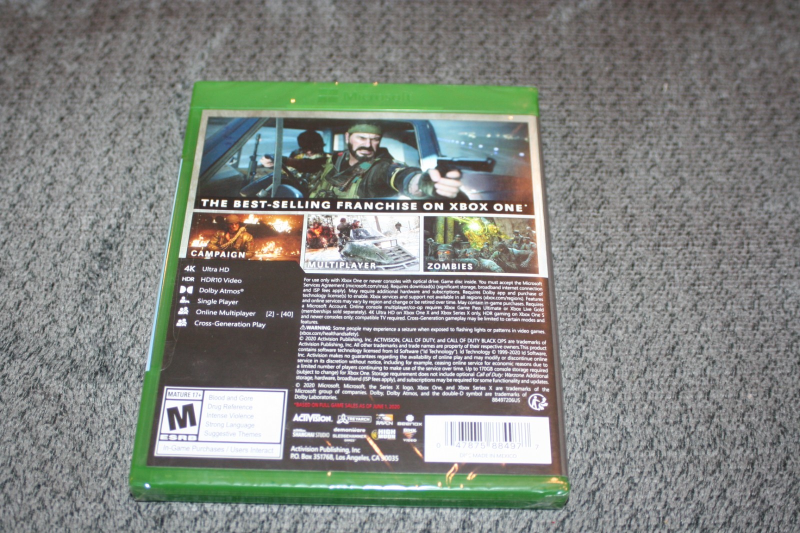 Call of Duty Black Ops Cold War XBOX ONE XB1 Game Kingdom Hearts Hello Neighbor