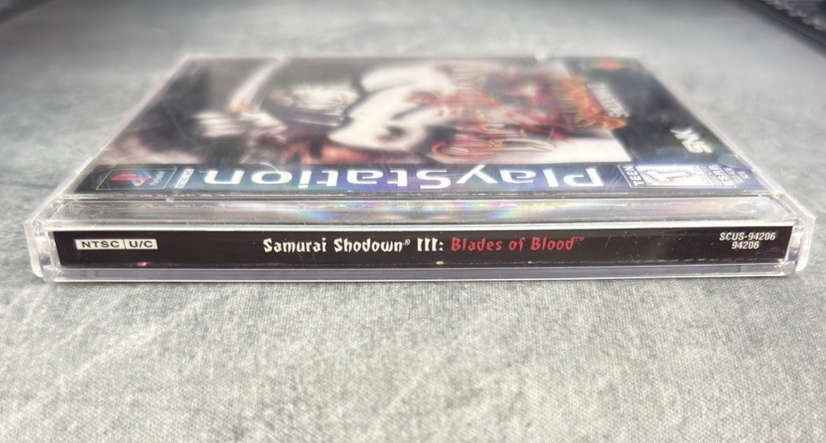 Samurai Shodown III: Blades of Blood Sony PlayStation 1 CIB w/Manual VG – Tested