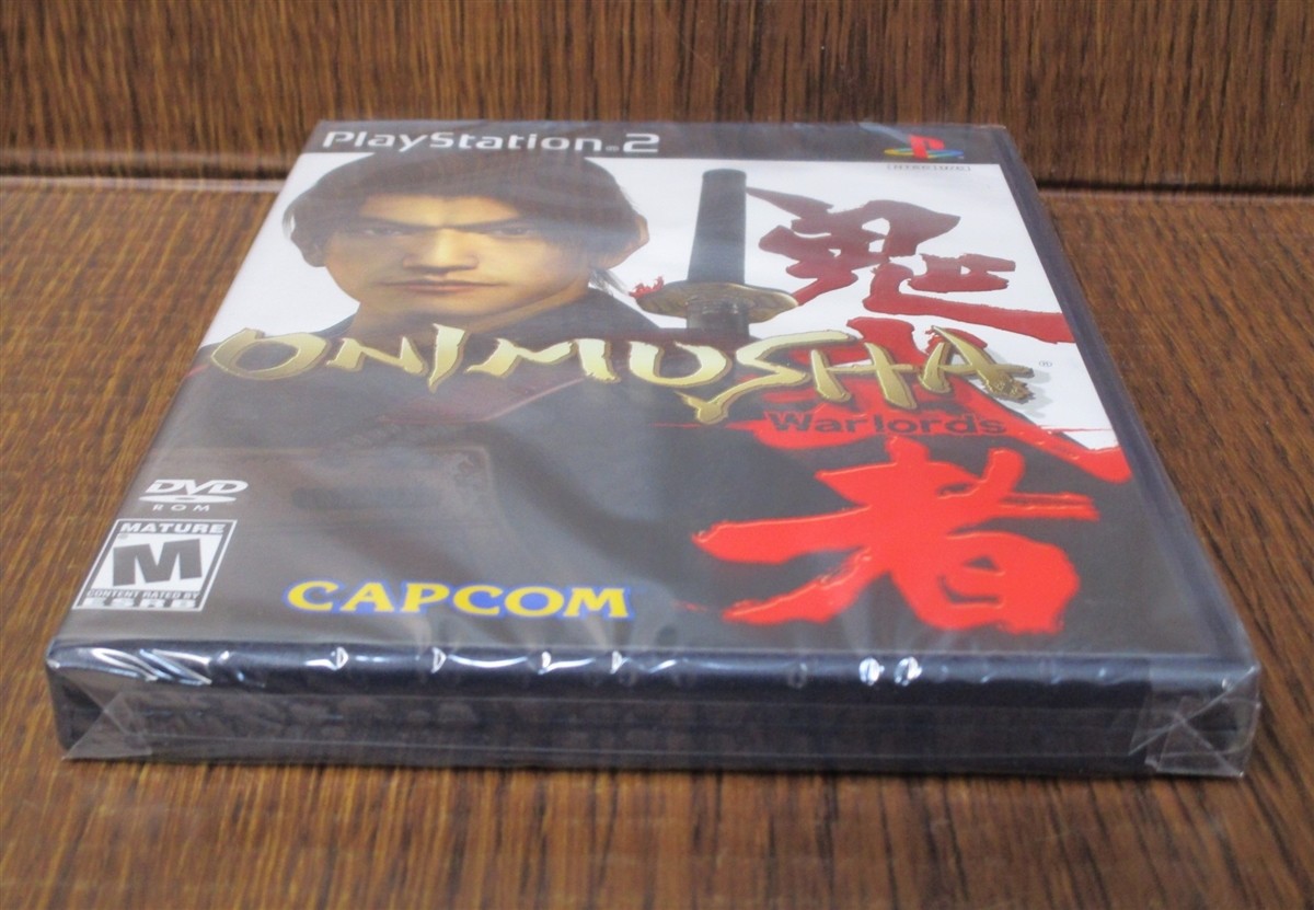 Video Game PS2 Onimusha Warlords Black Label #2 NEW SEALED
