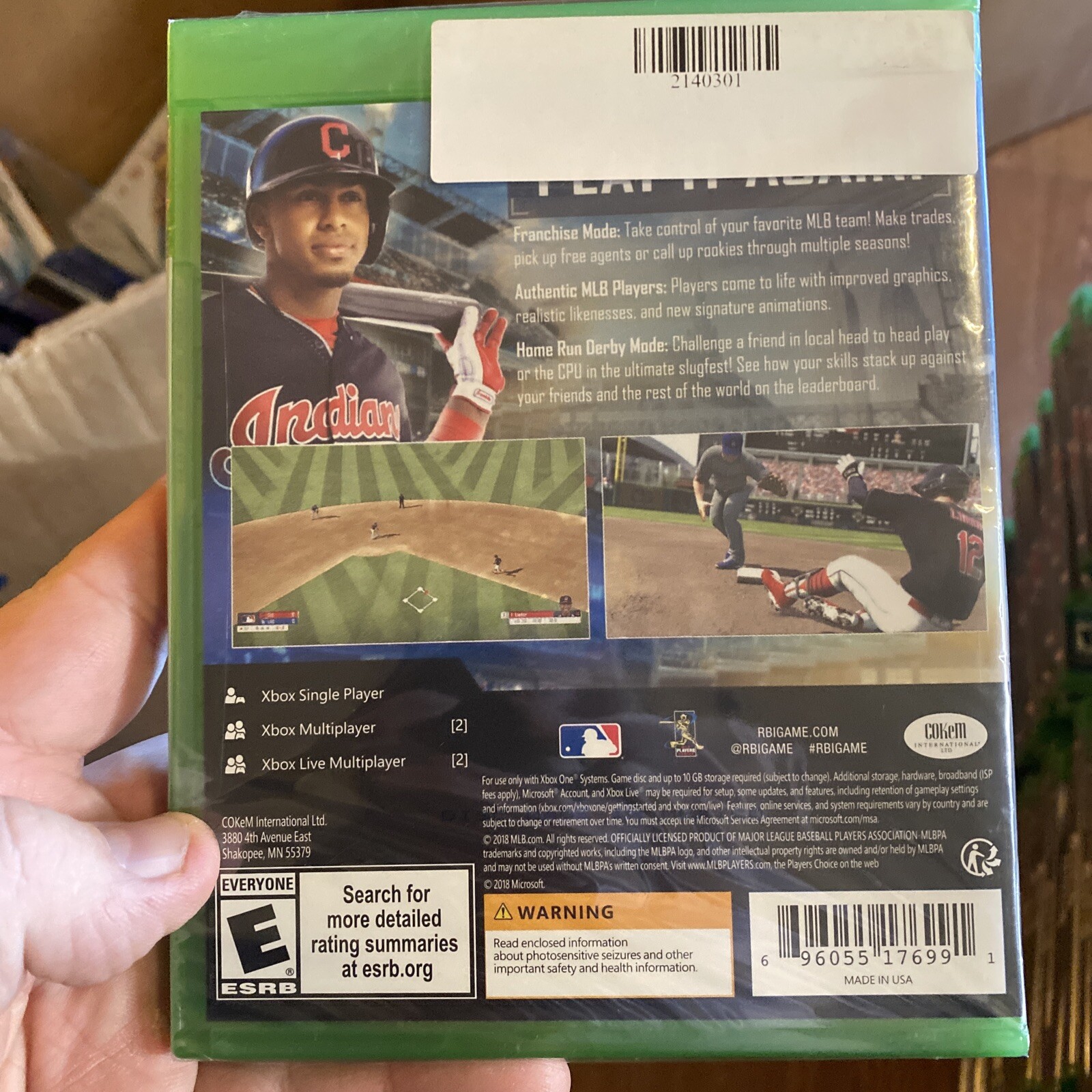R.B.I. Baseball 18 (Microsoft Xbox One, 2018) – NEW/SEALED!