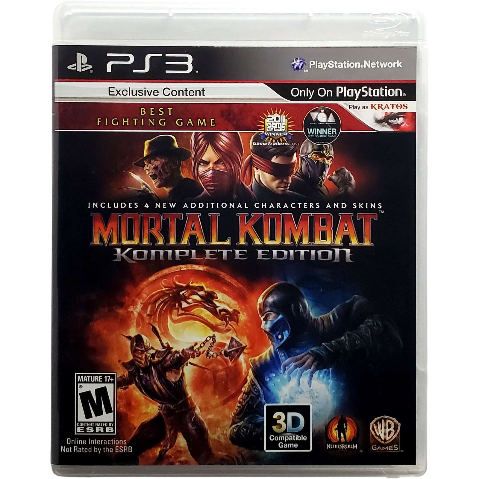 Mortal Kombat Komplete Edition – Sony Playstation 3 PS3 Tested 1Y Guarantee