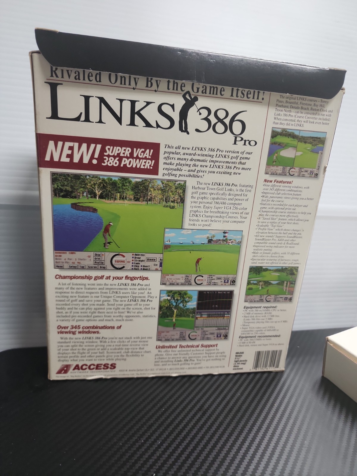 Access Computer Game Links 386 Pro with Extras T46