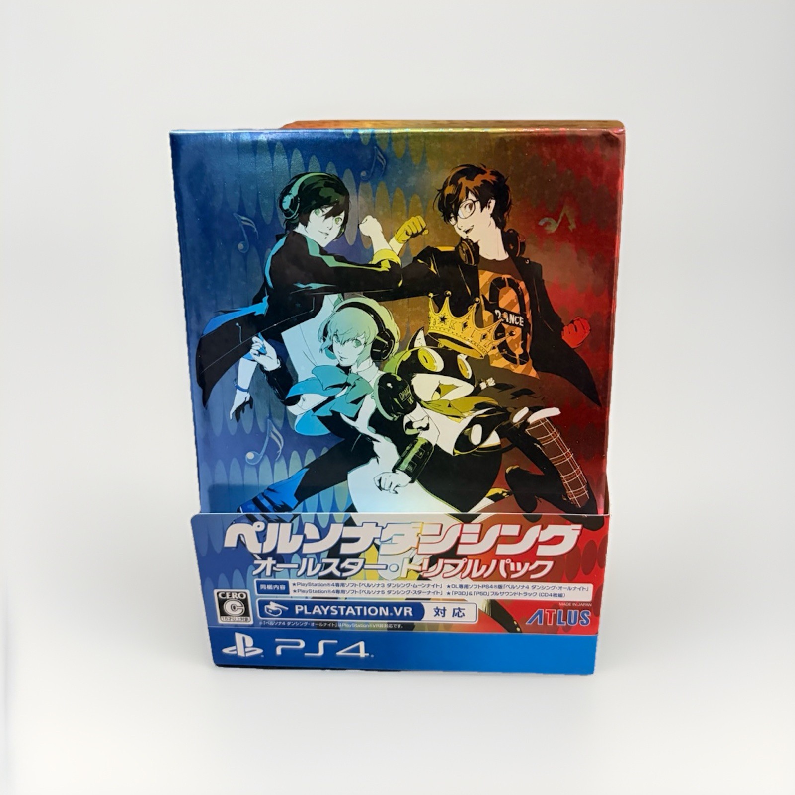 Persona Dancing All-Star Triple Pack PS4 Japanese Version P3D P5D + P4D DLC