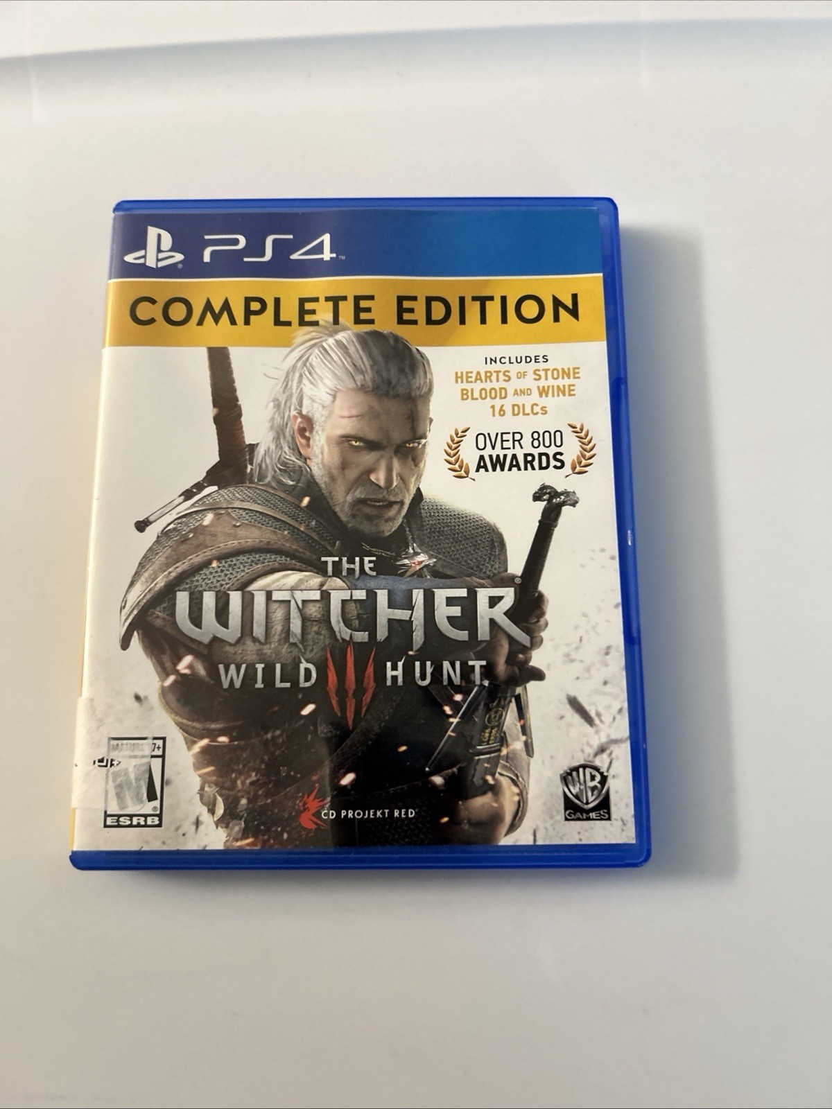 The Witcher 3 Wild Hunt Complete Edition PS4 CIB w/ Inserts PS5 Upgrade