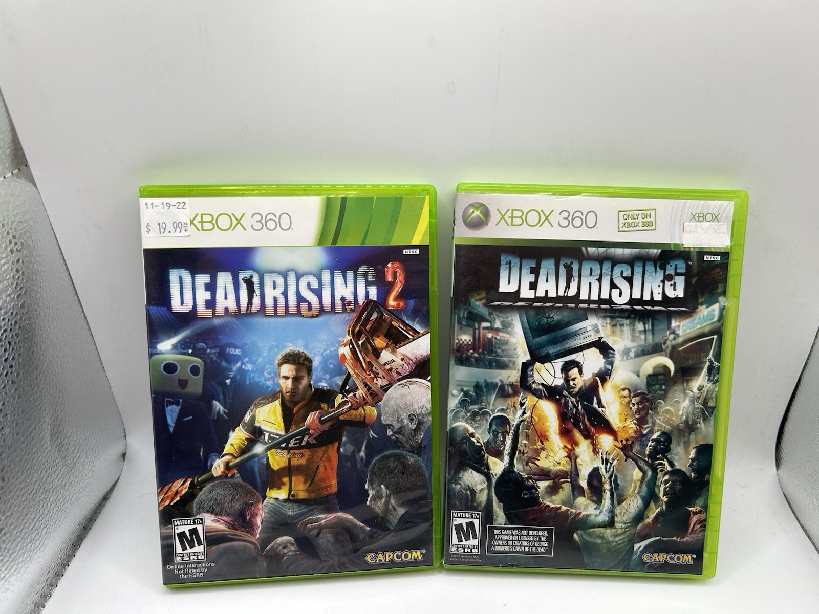 Dead Rising 1 & 2 (Microsoft Xbox 360) CIB Complete & Tested