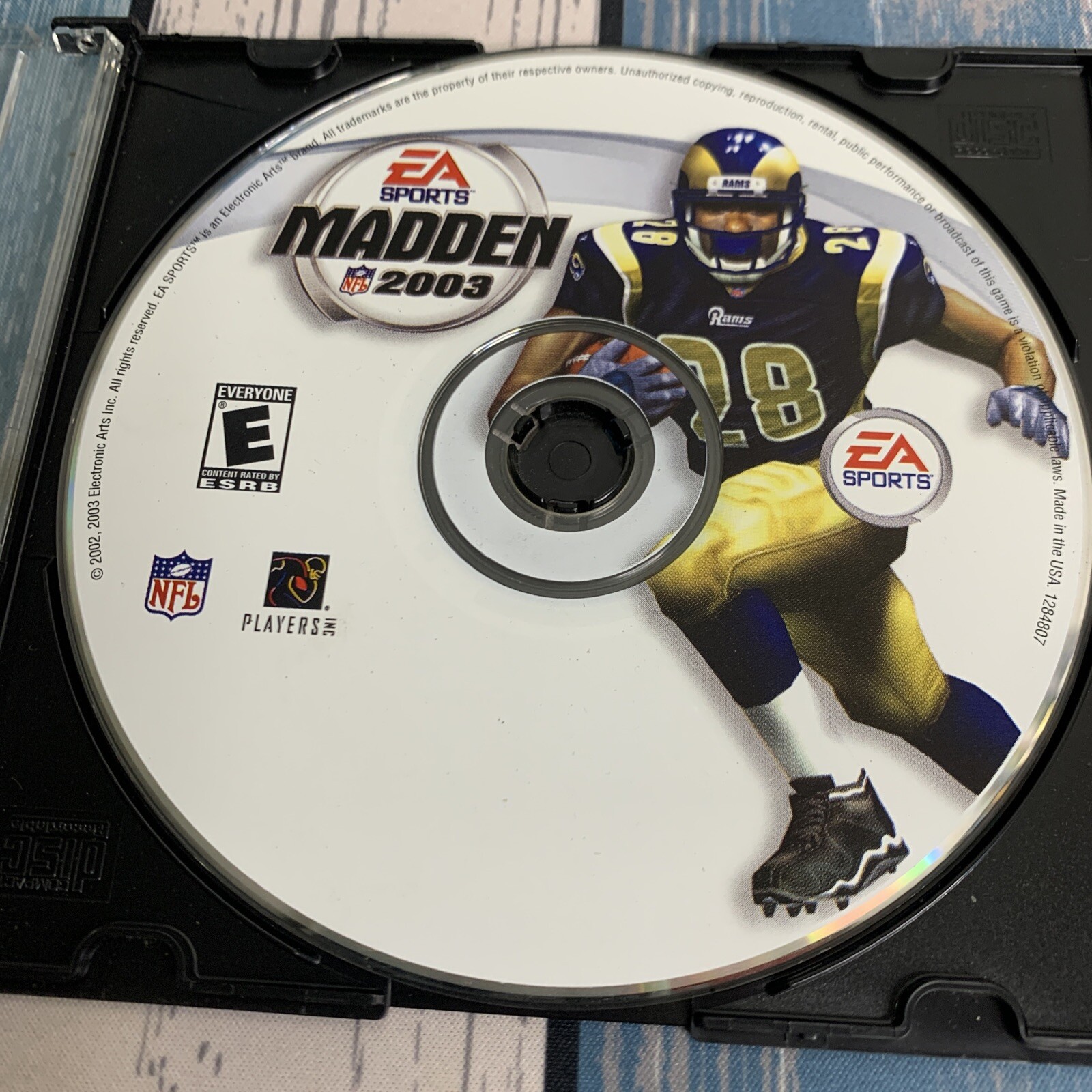 EA Sports Madden 2003 PC CD-ROM Disc ONLY – Very Nice Disc – Ships Same Day
