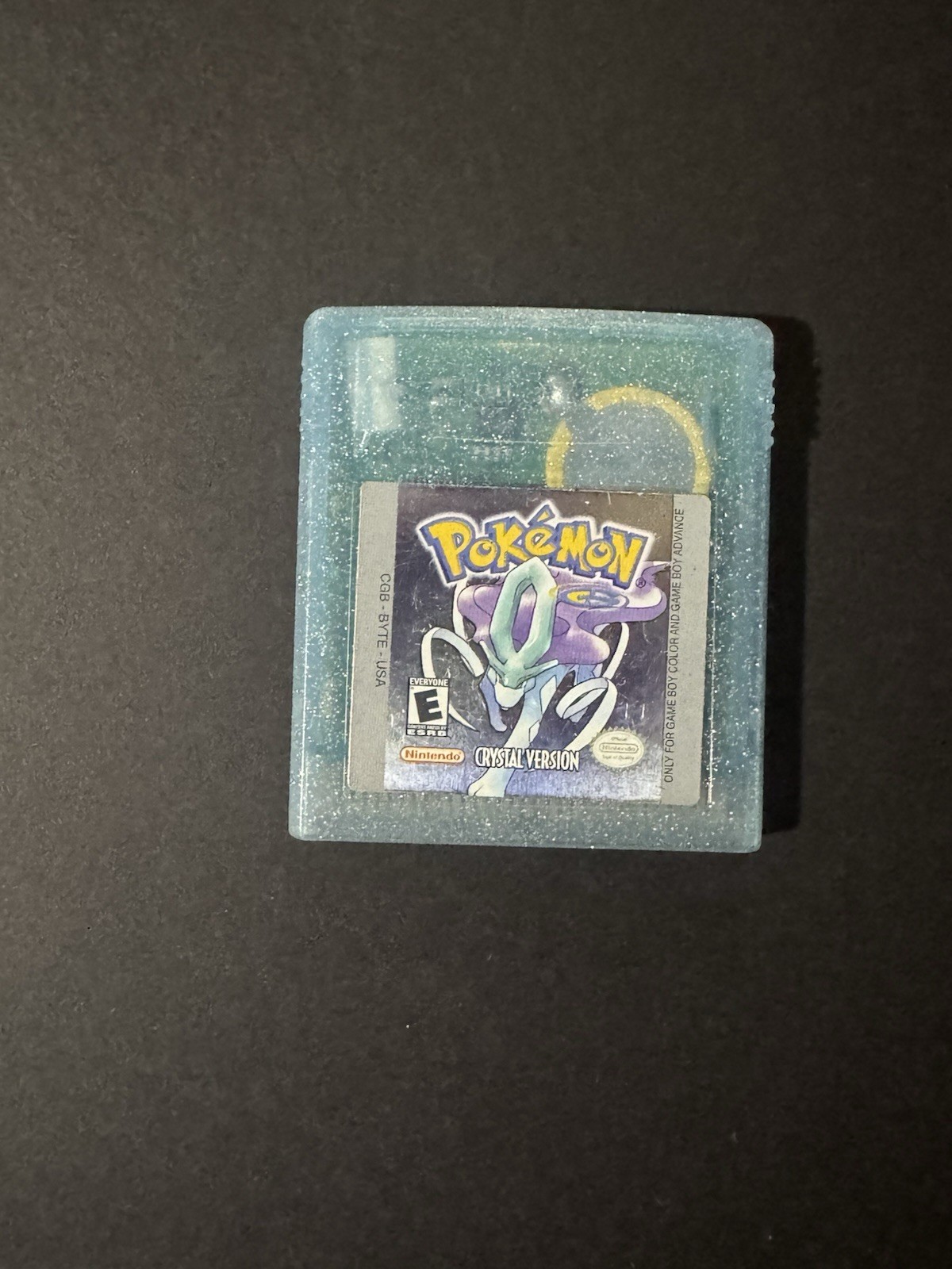 Pokemon Crystal Version AUTHENTIC | GameBoy Color | NEW BATTERY | Plastic Case!