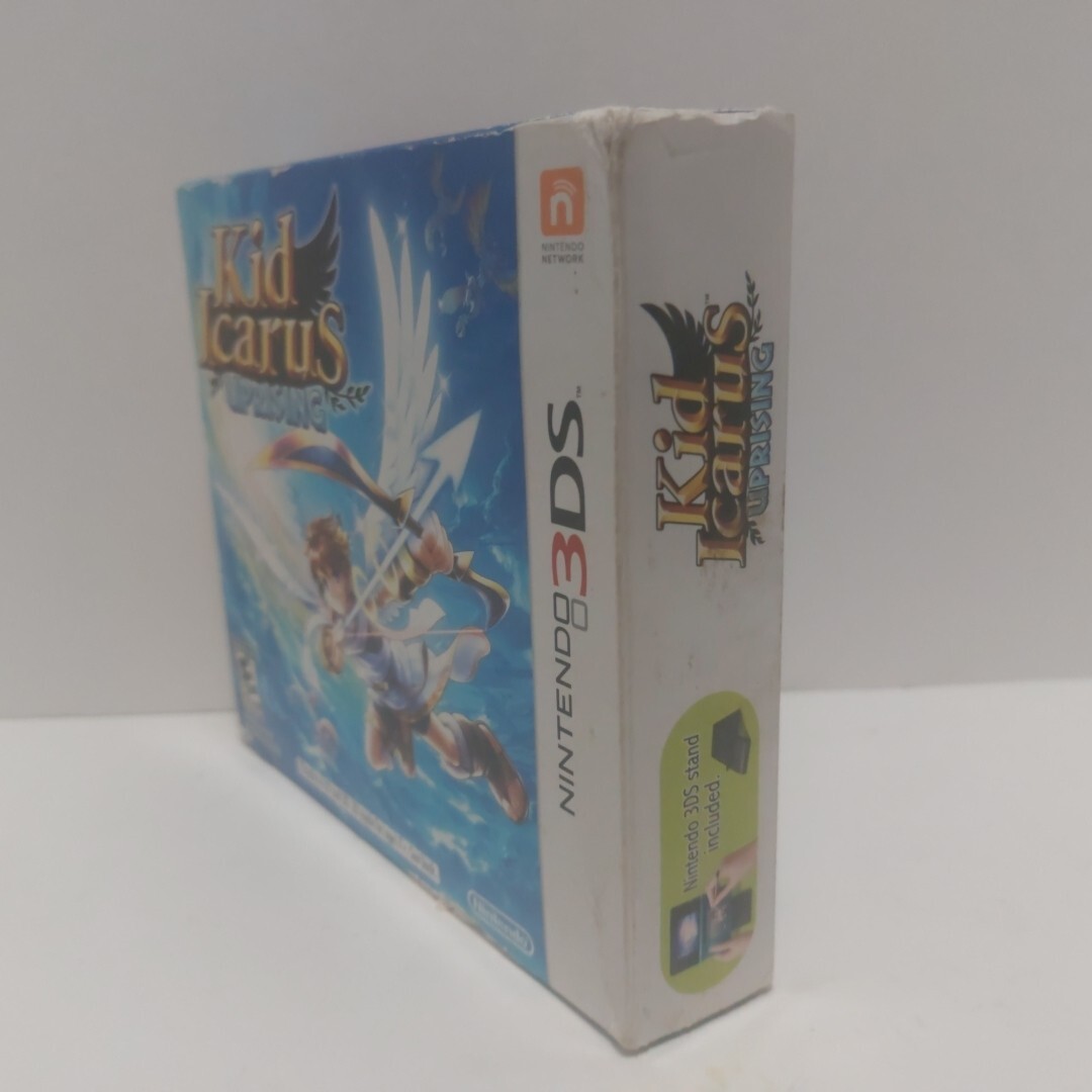 Kid Icarus: Uprising (3DS, 2012) w/ Manual, Inserts, AR Cards And Stand