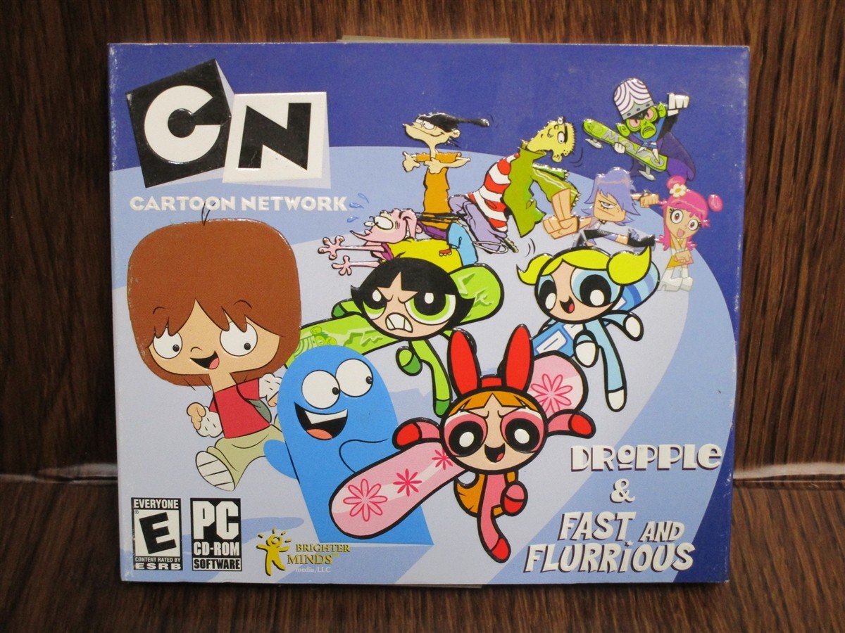 Video Game PC Wholesale Lot of 10 Cartoon Network Dropple & Fast and Flurrious
