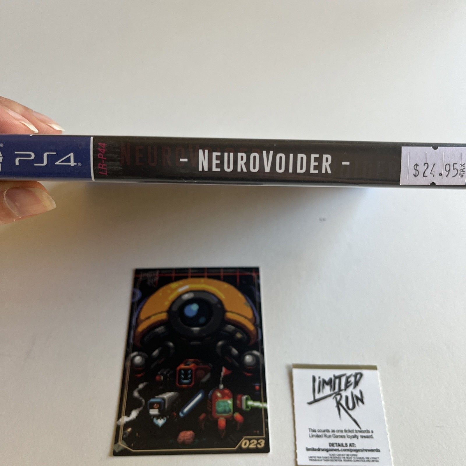 NeuroVoider: Limited Edition Limited Run #75 PS4 – CIB with card and ticket
