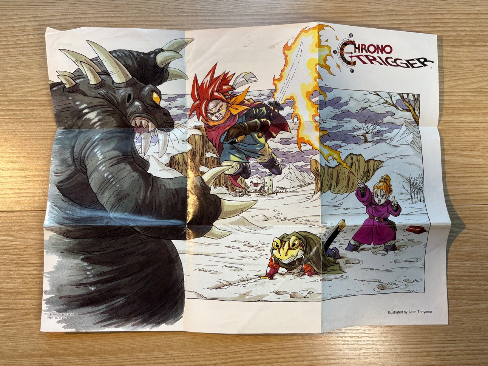 Chrono Trigger (Super Nintendo Entertainment System, 1995) w/Strategy Guide