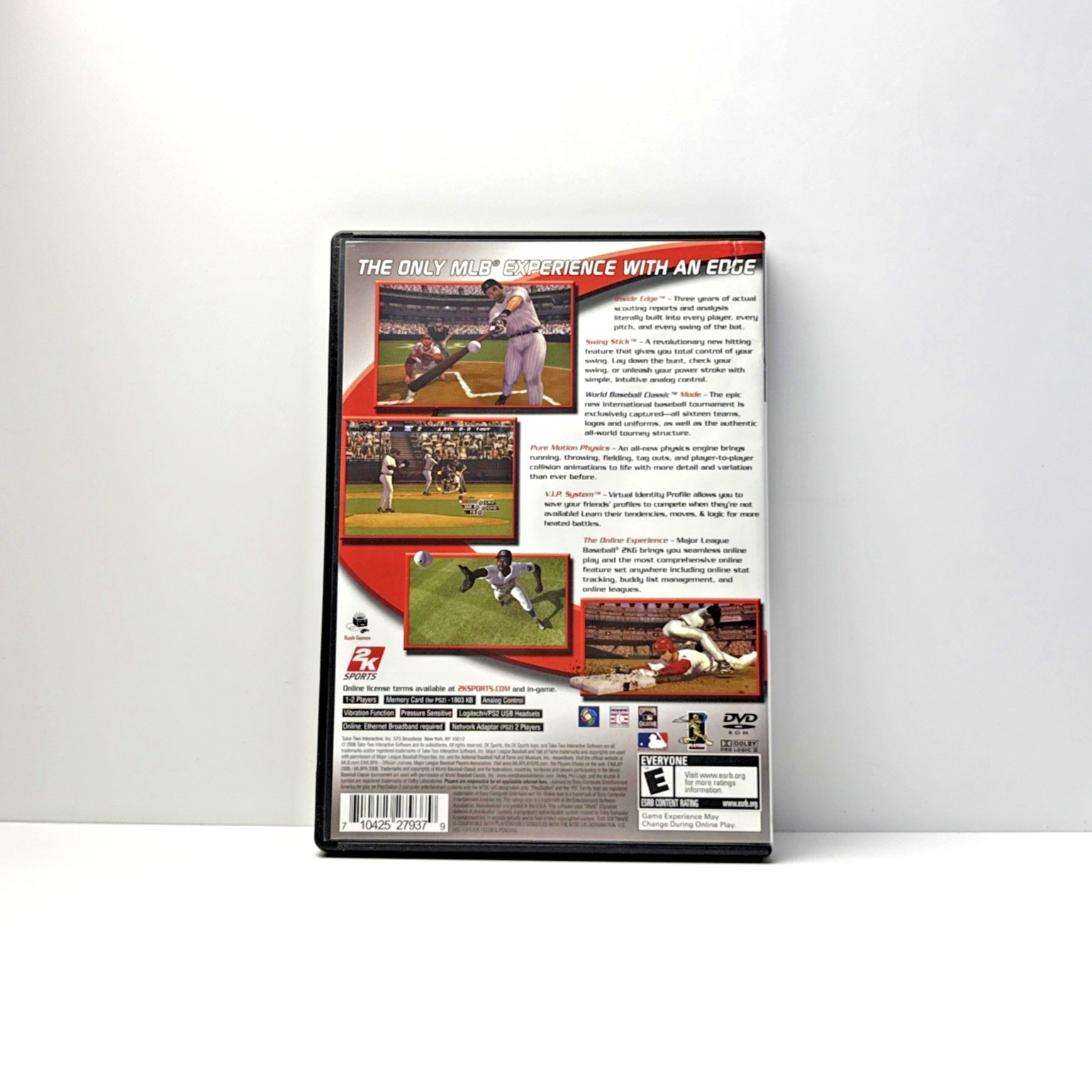 Major League Baseball 2K6 Sony PlayStation 2 PS2 CIB Refurbished & Tested