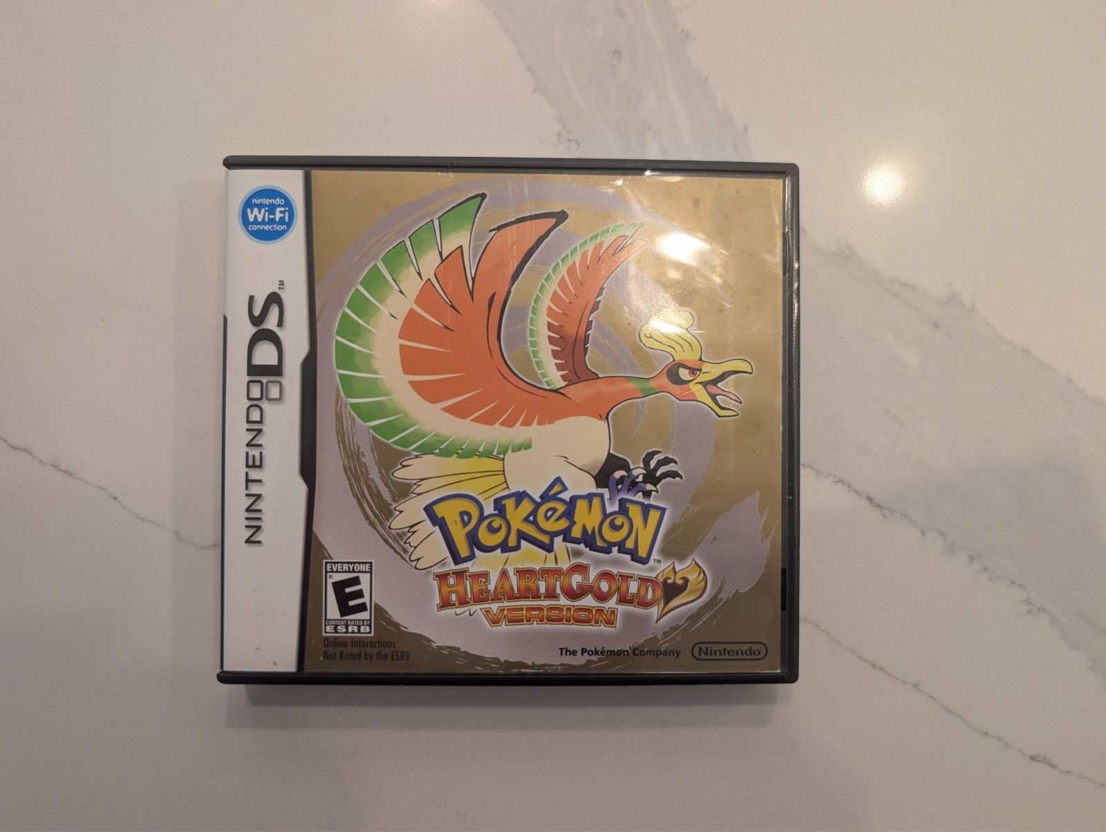 Pokemon: HeartGold Version, case and game(no manual)
