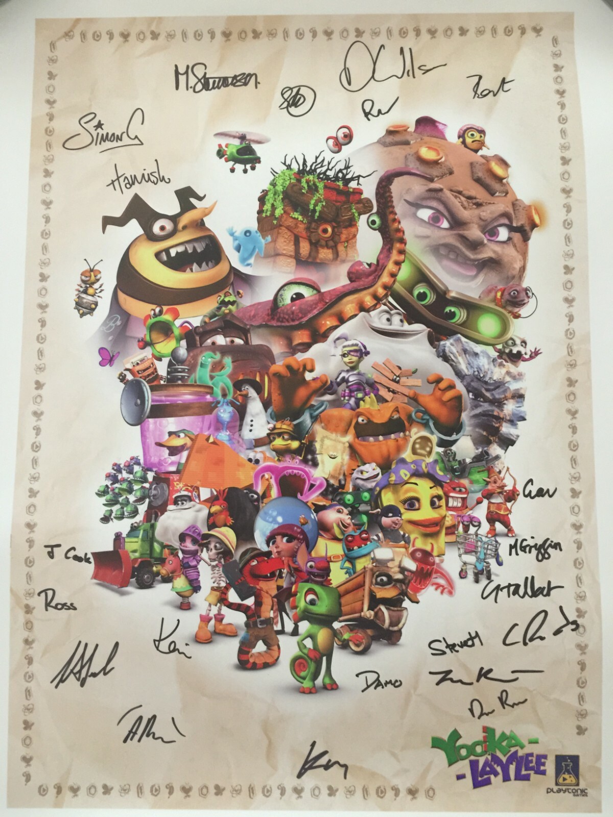 YOOKA LAYLEE KICKSTARTER BACKER SPECIAL EDITION BRAND NEW N64 CARTRIDGE + POSTER