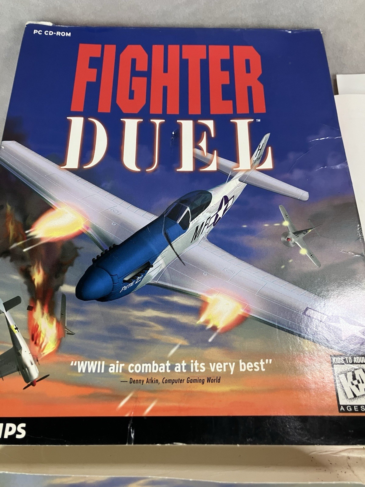 PC CD-ROM game “Fighter Duel