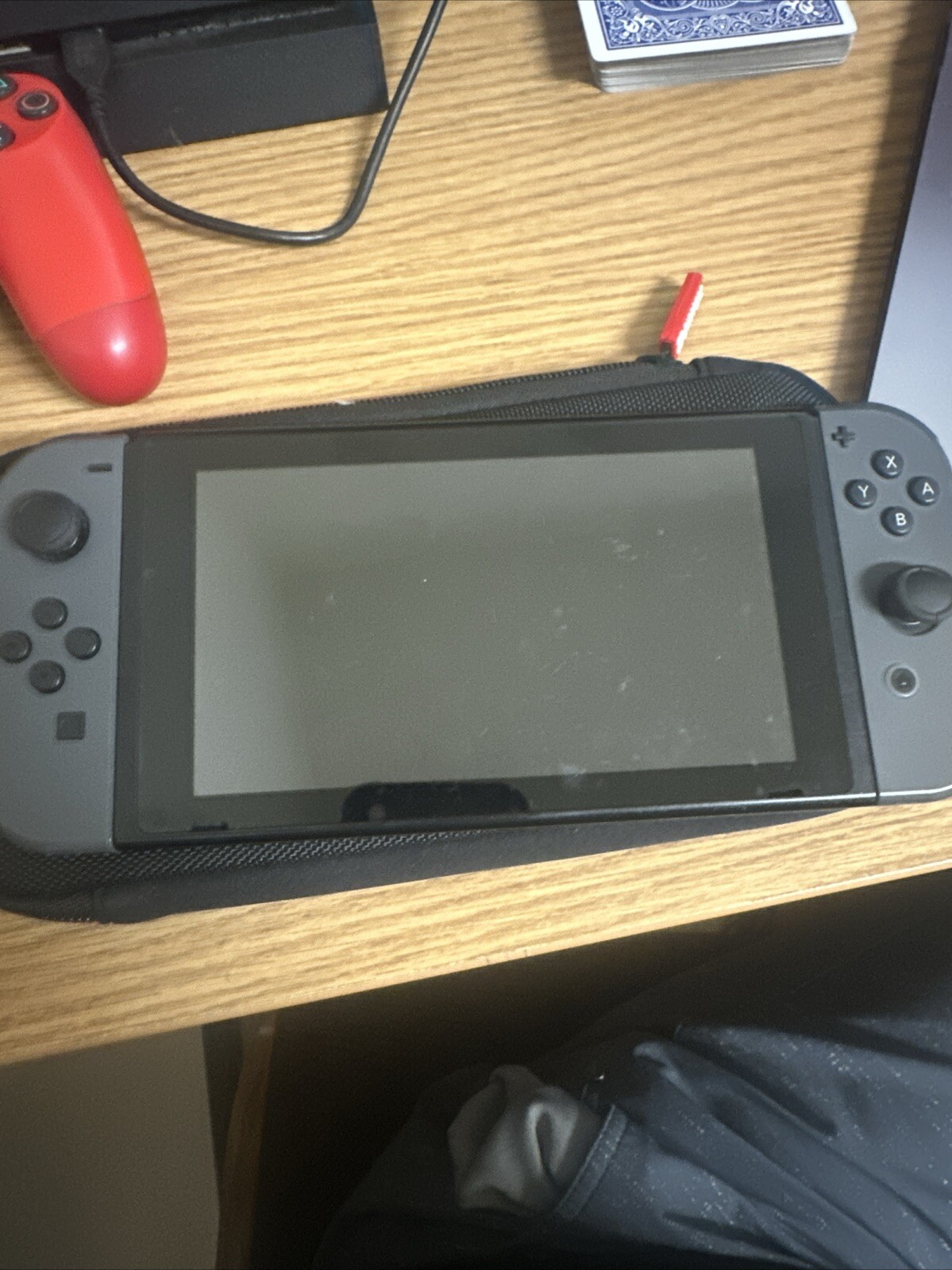 Nintendo Switch Used. Comes With Block Charger And HDMI.