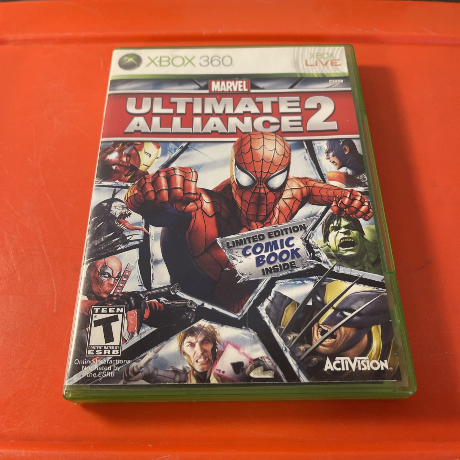 Marvel Ultimate Alliance 2 – Xbox 360 CIB Complete W/ Comic Book & Manual