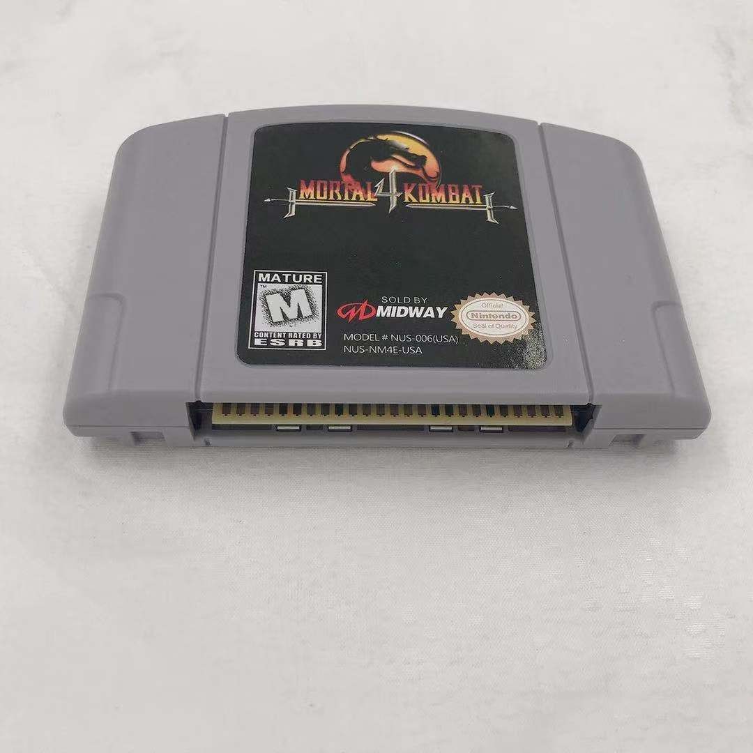 Mortal Kombat 4 Nintendo 64 N64 Classic Fighting Game Cartridge USA Version