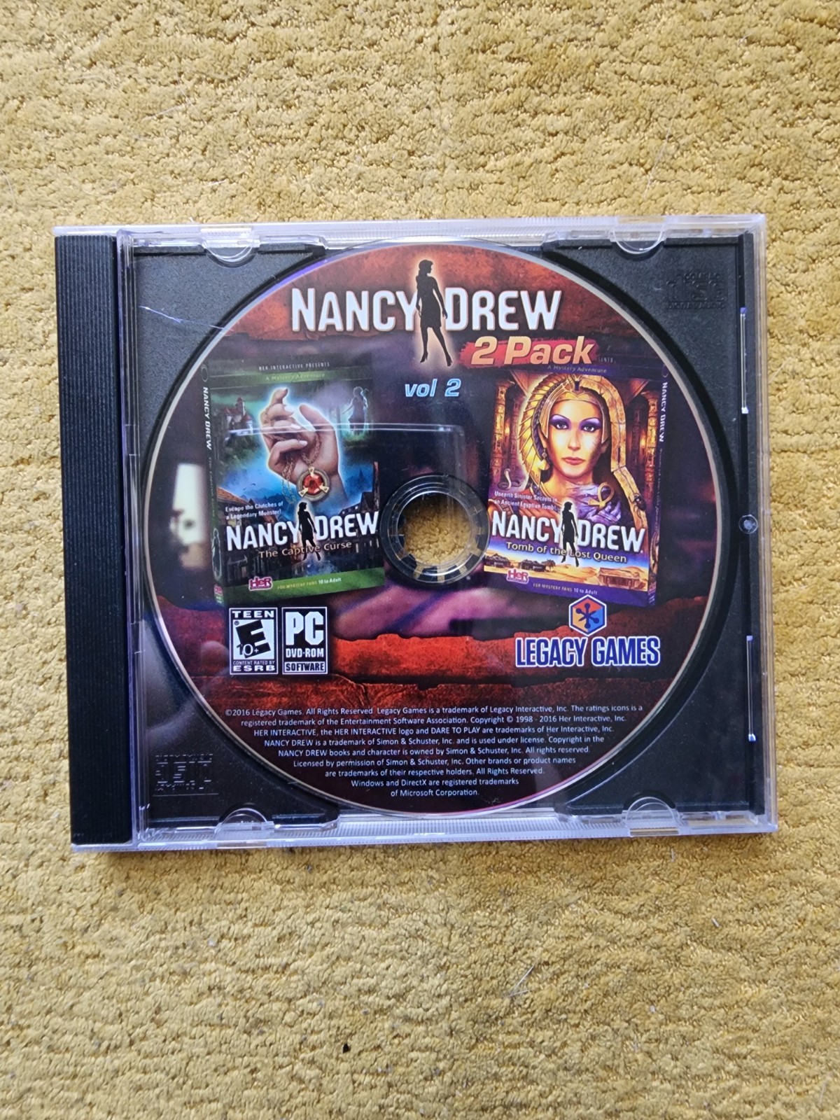 Legacy Amazing Adventure Games Nancy Drew 2 Pack Vol 2