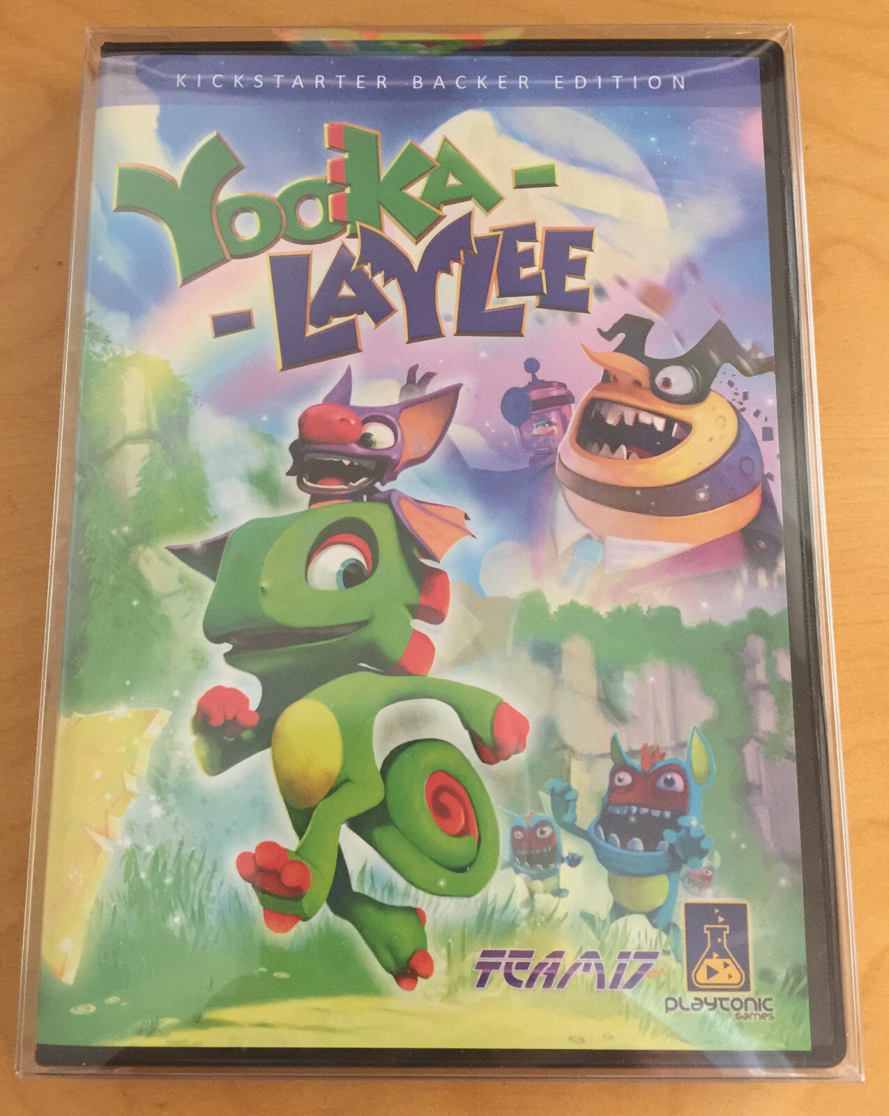 YOOKA LAYLEE KICKSTARTER BACKER SPECIAL EDITION BRAND NEW N64 CARTRIDGE + POSTER