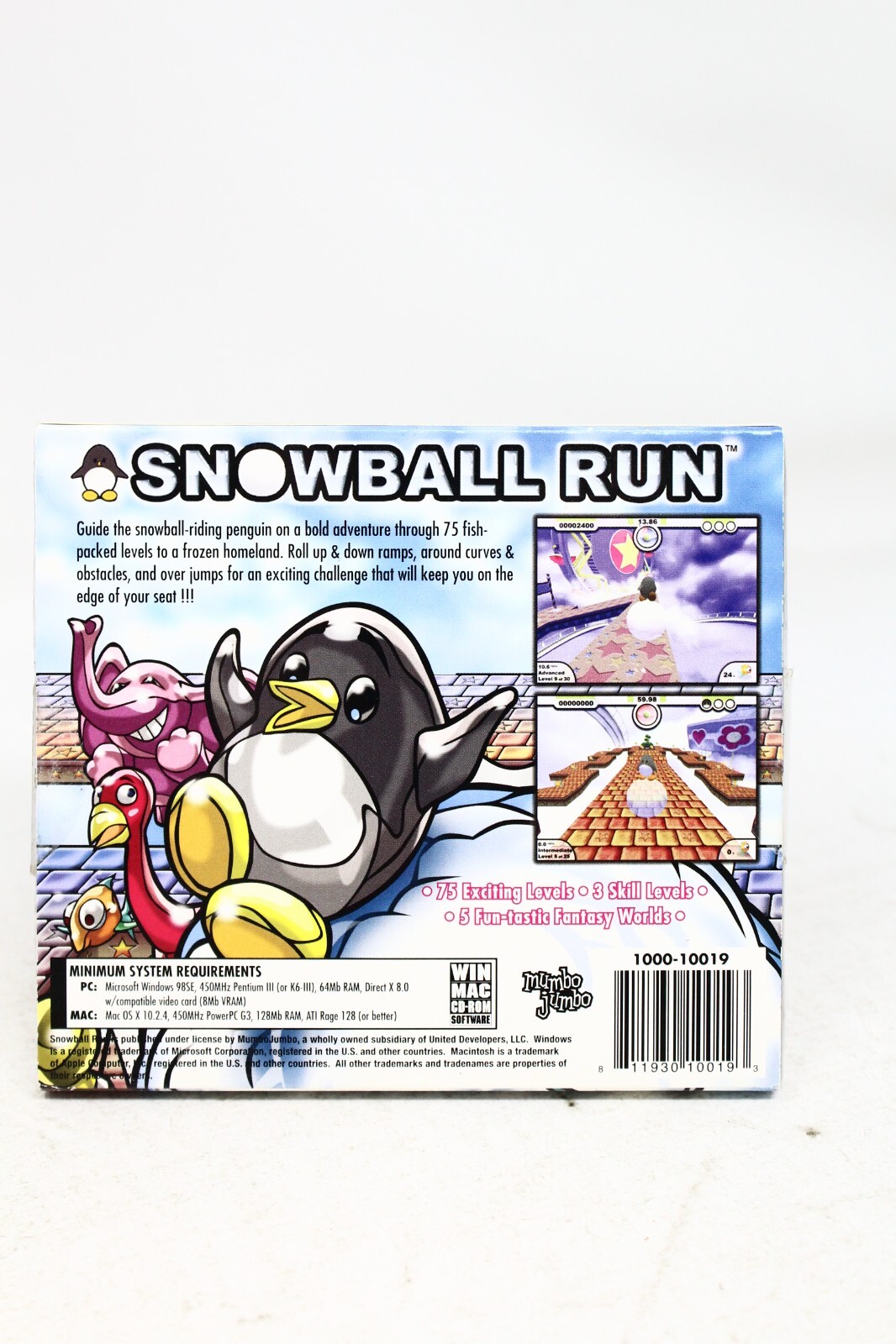 Snowball Run – (PC, 2004) – Mumbo Jumbo – New Sealed