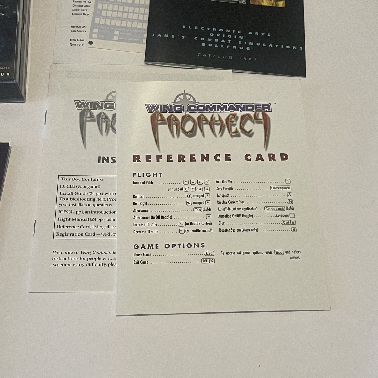 Wing Commander Prophecy – Origin Museum – Big Box PC