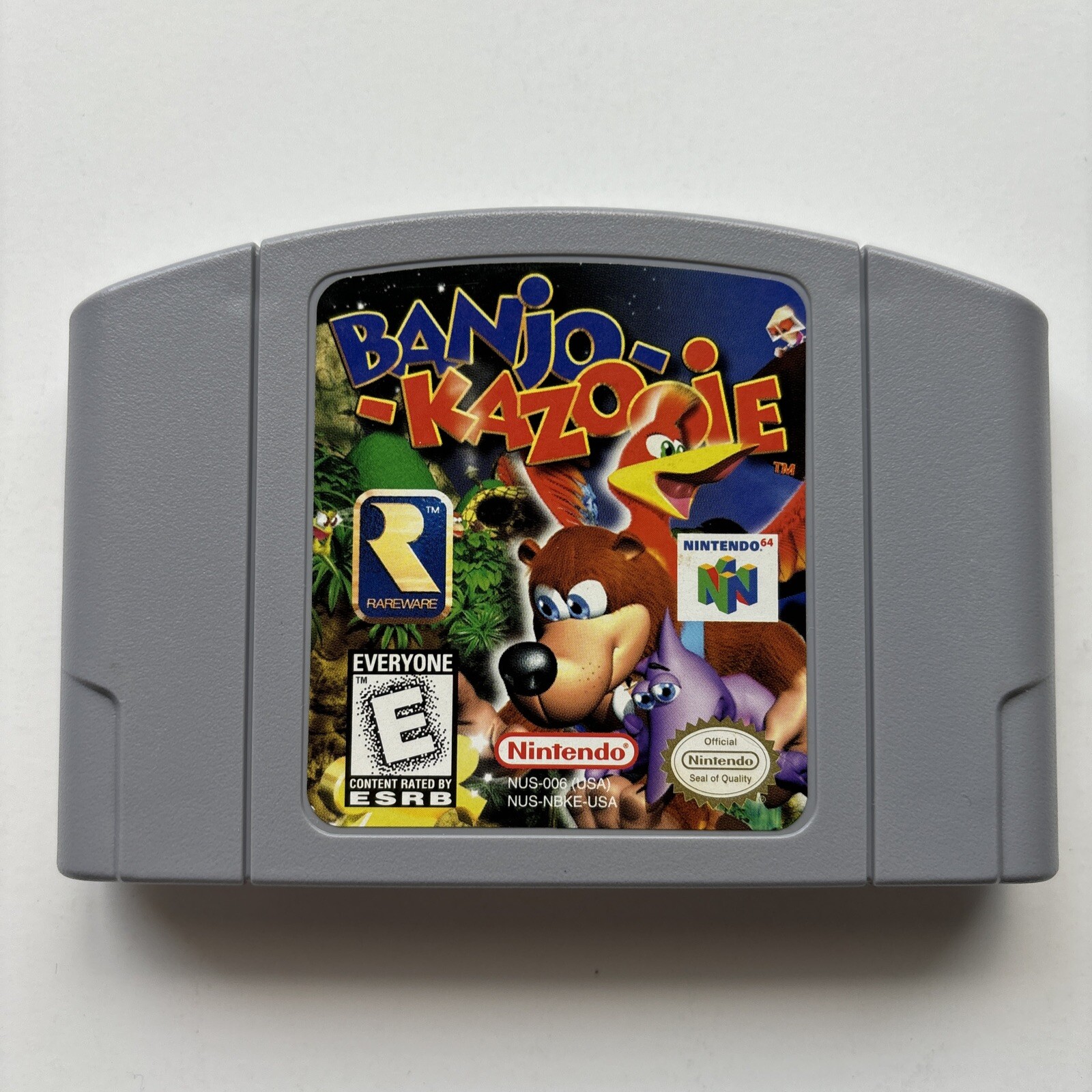 Banjo Kazooie Nintendo 64 N64 Original Authentic Game Cleaned Tested Working