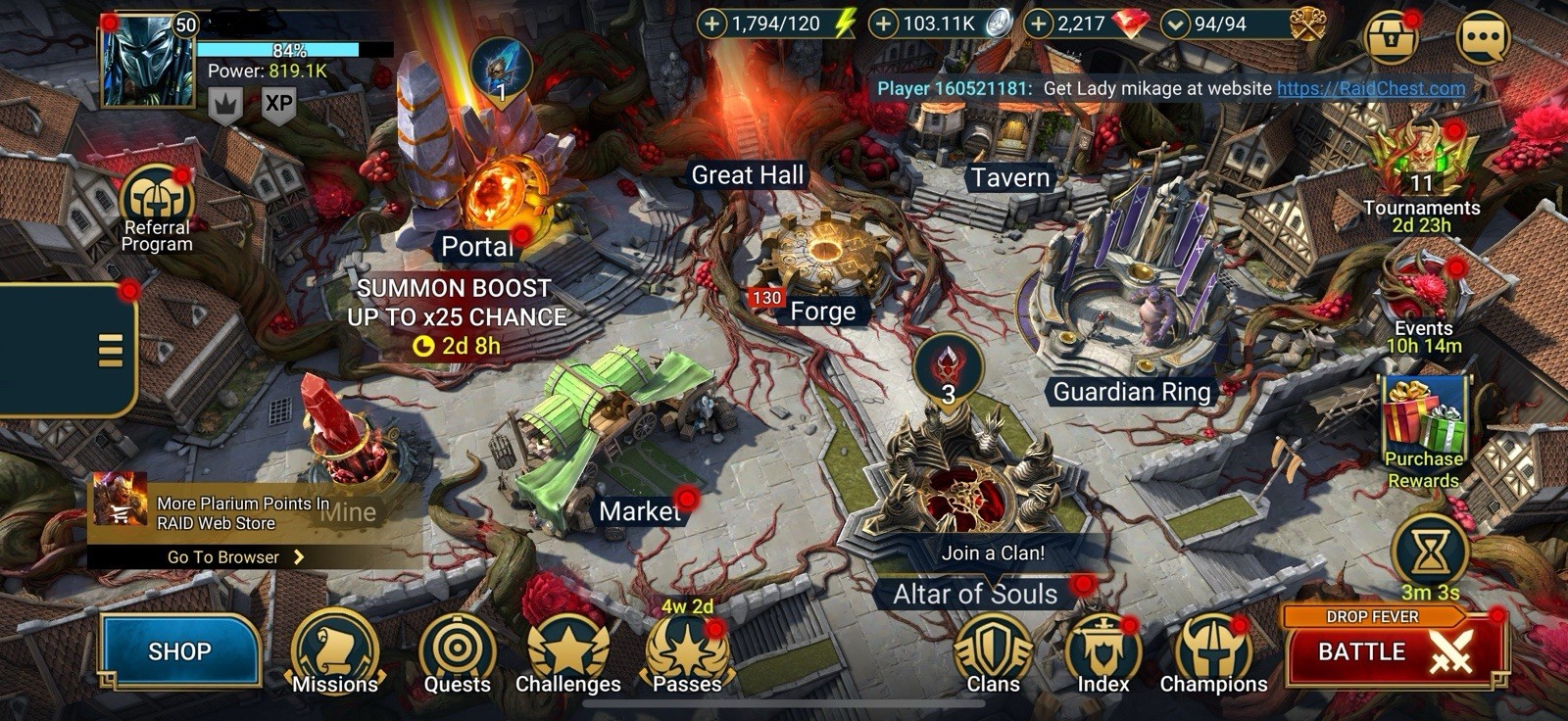 Pallas, Padraig, Fully Booked Ninja – Raid shadow Legends