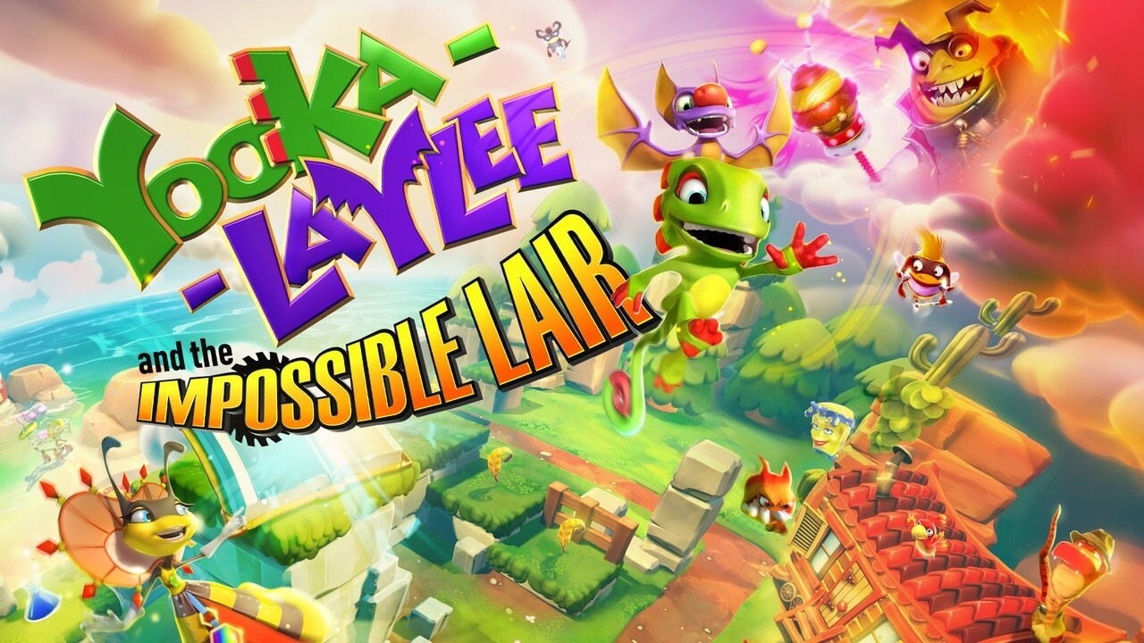 Yooka-Laylee and the Impossible Lair – Region Free Steam PC Key (NO CD/DVD)