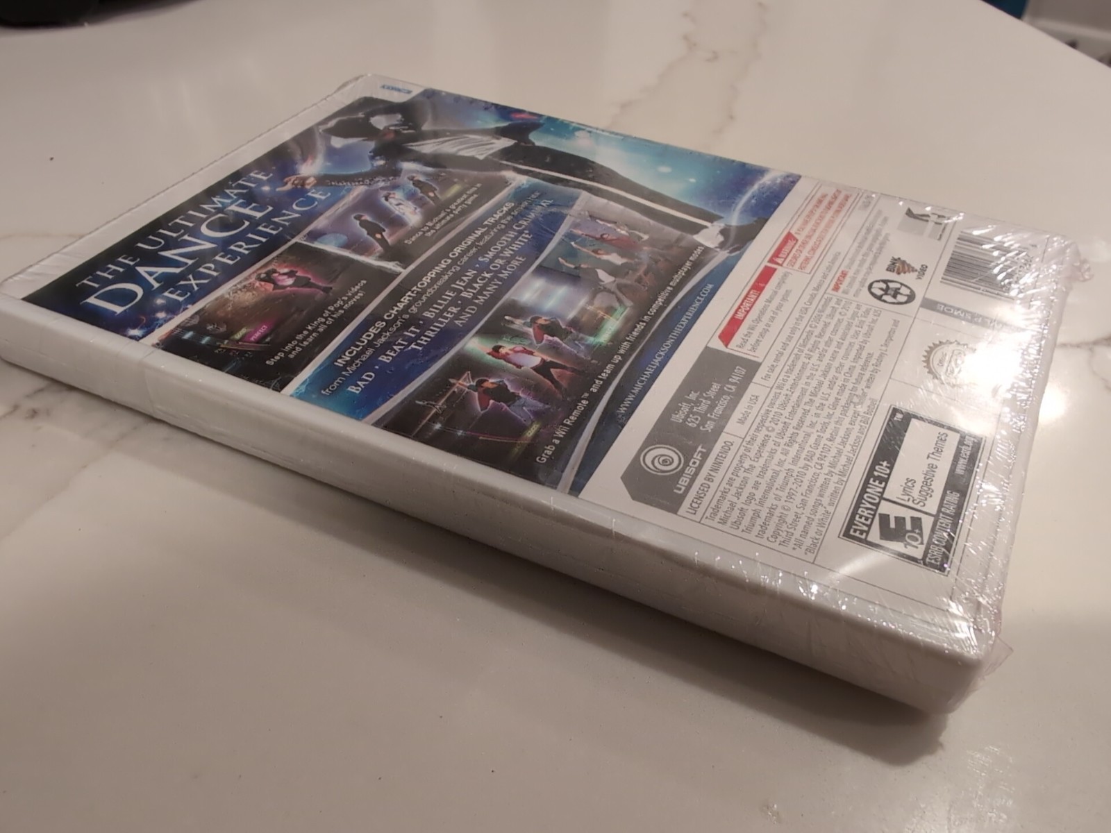 Wii Michael Jackson The Experience Game Special Edition W/Glove Sealed “READ”