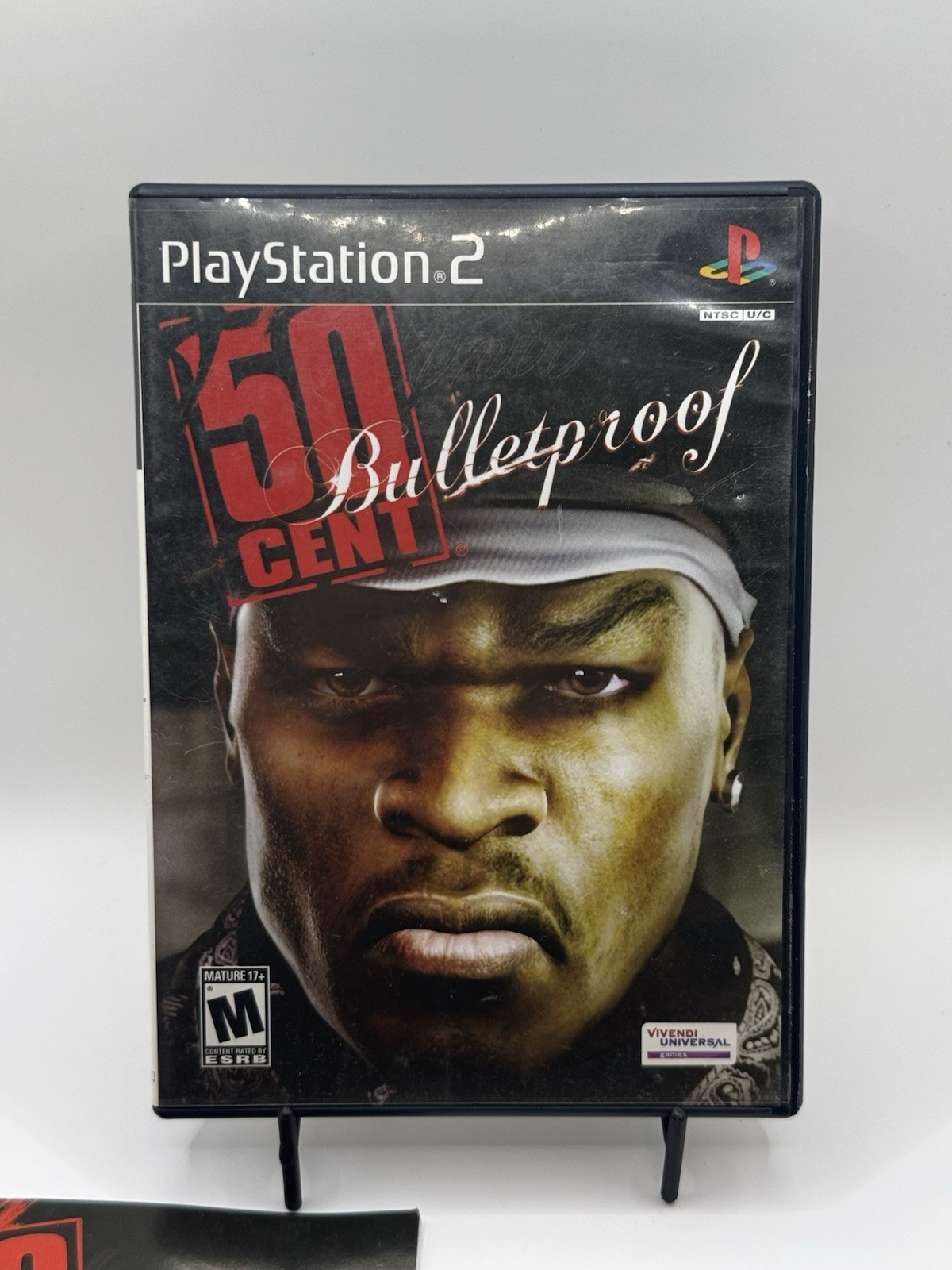 50 Cent: Bulletproof PlayStation 2 PS2 Complete in Box CIB TESTED WORKING