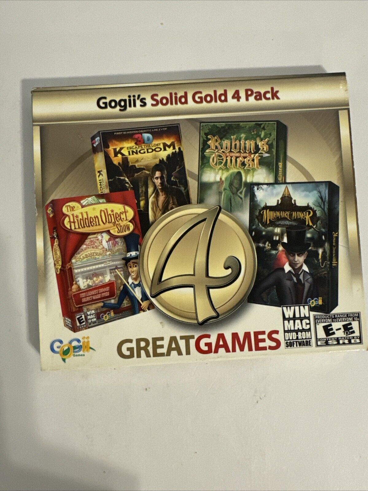 Gogii’s Solid Gold 4 Pack (Windows/Mac, 2011)