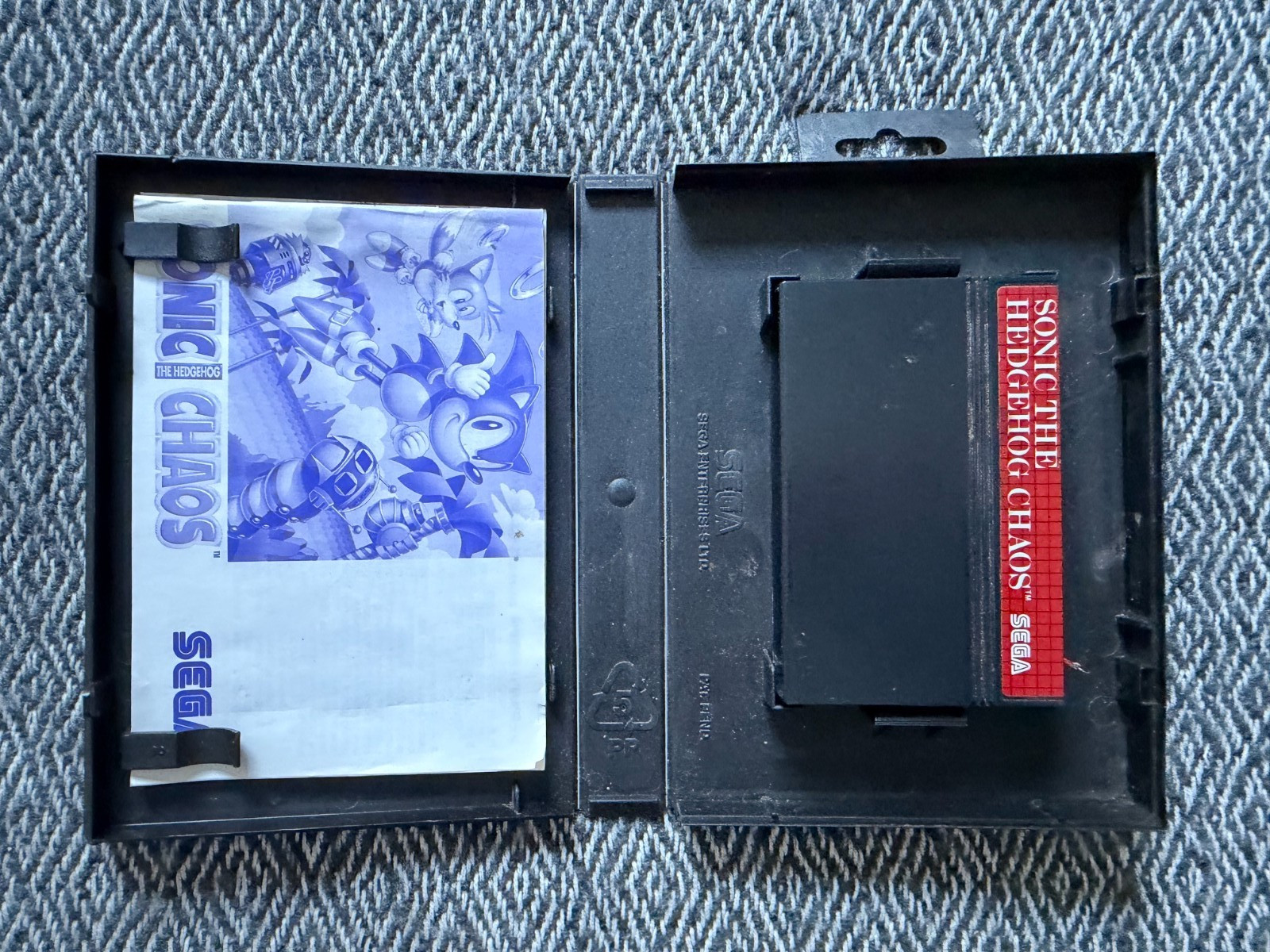 Master System SONIC The Hedgehog Chaos PAL REGION FREE **Works on US Consoles**