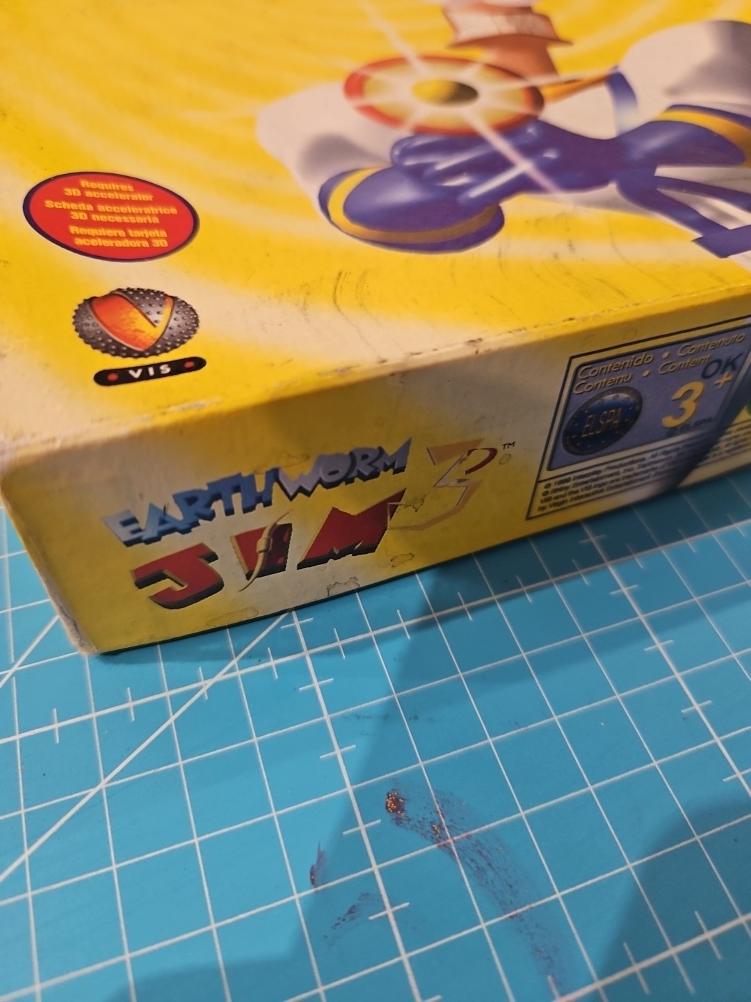 Earthworm Jim 3d Computer Pc Video Game Video Game Vintage Big Box It Retro