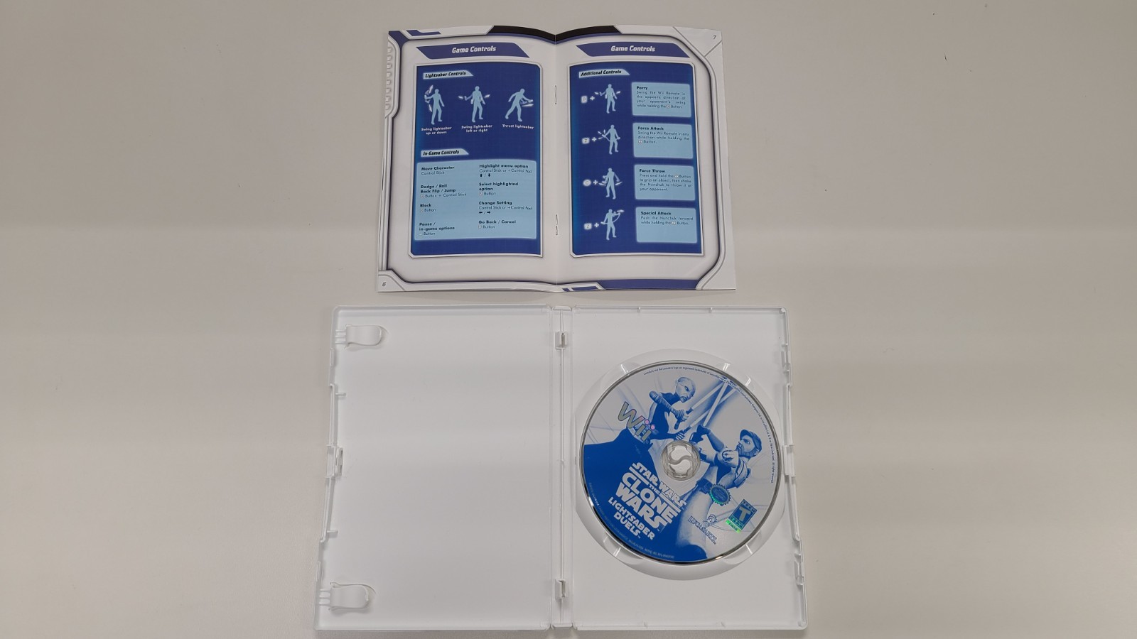 Star Wars the Clone Wars: Lightsaber Duels – for the Nintendo Wii (Pre-Owned)