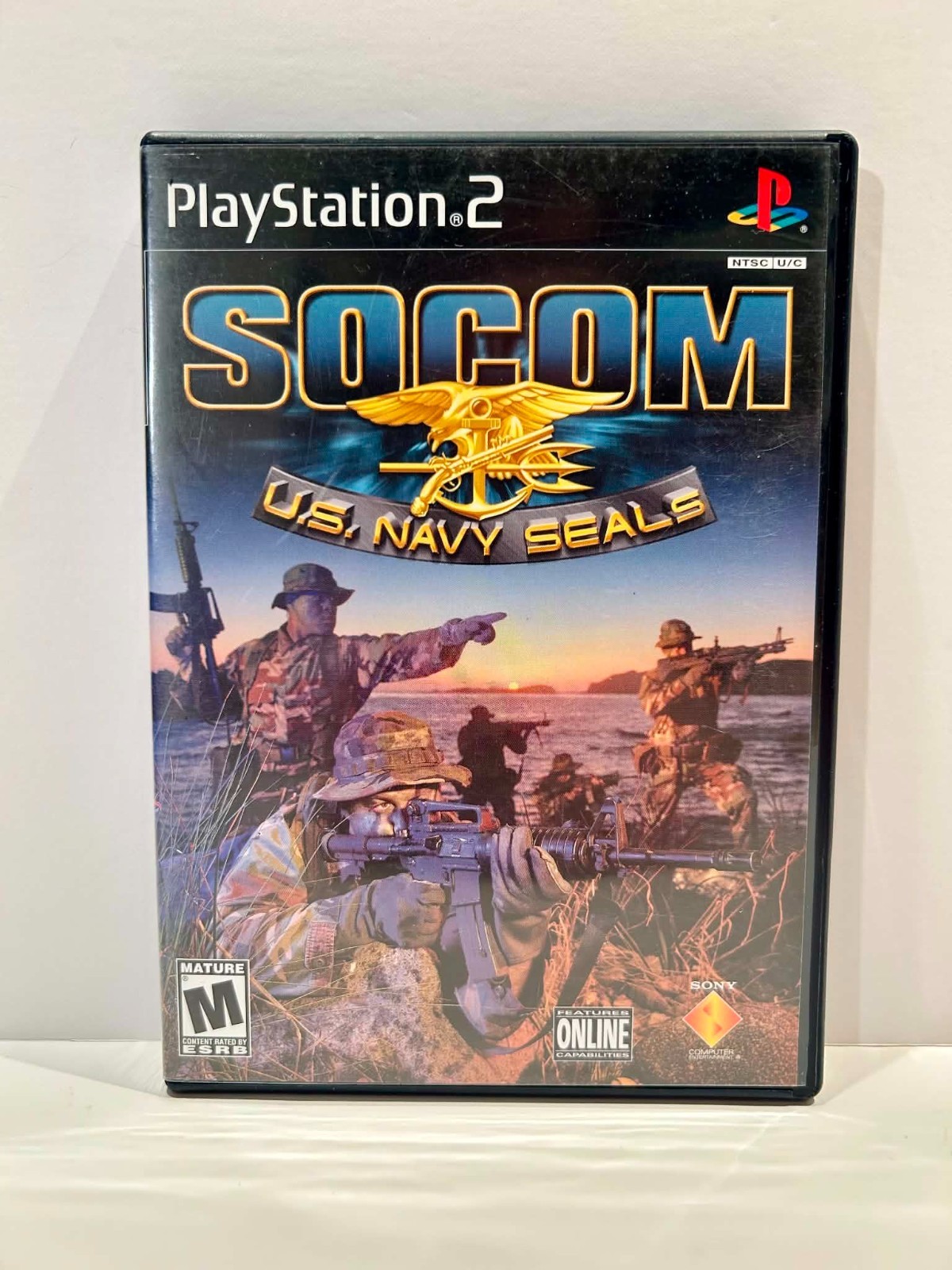 SOCOM U.S. Navy SEALs PS2 No Manual Tested & Working