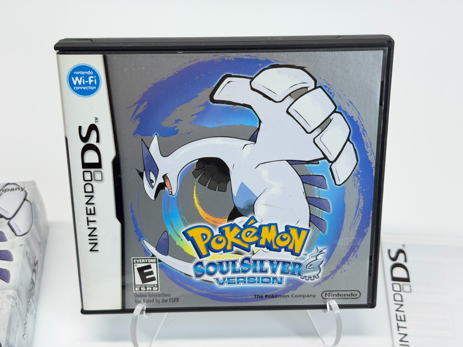 Pokemon SoulSilver Version (Nintendo DS) Complete BIG BOX Pokewalker Authentic