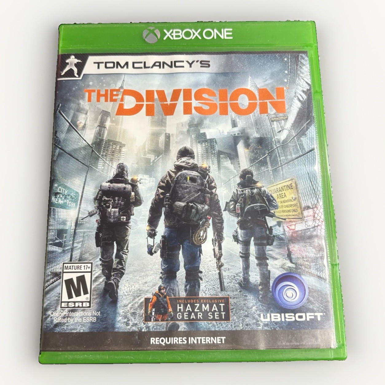 Tom Clancy’s The Division (Microsoft Xbox One, 2016) – Tested XB1, CIB