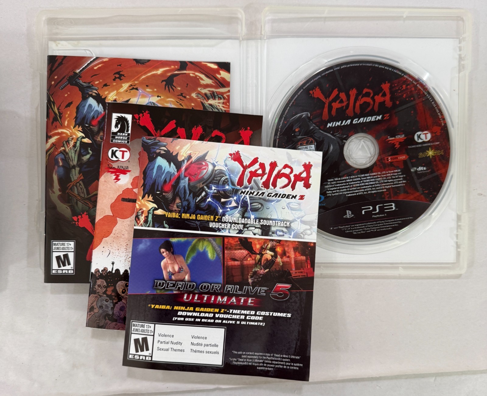 PlayStation 3, PS3 Games Lot – Way of the Samurai 3, Castlevania 2, Yaiba Ninja