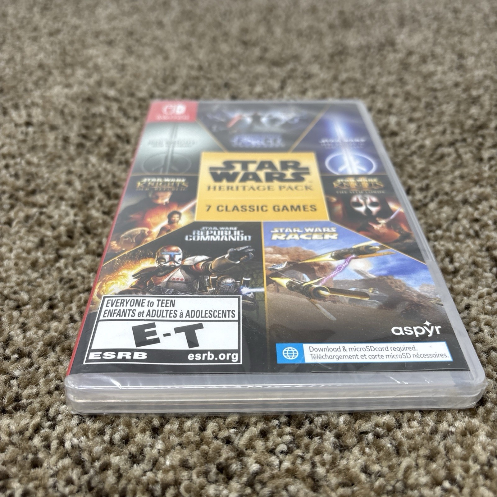 Star Wars Heritage Pack Nintendo Switch Brand New Factory Sealed