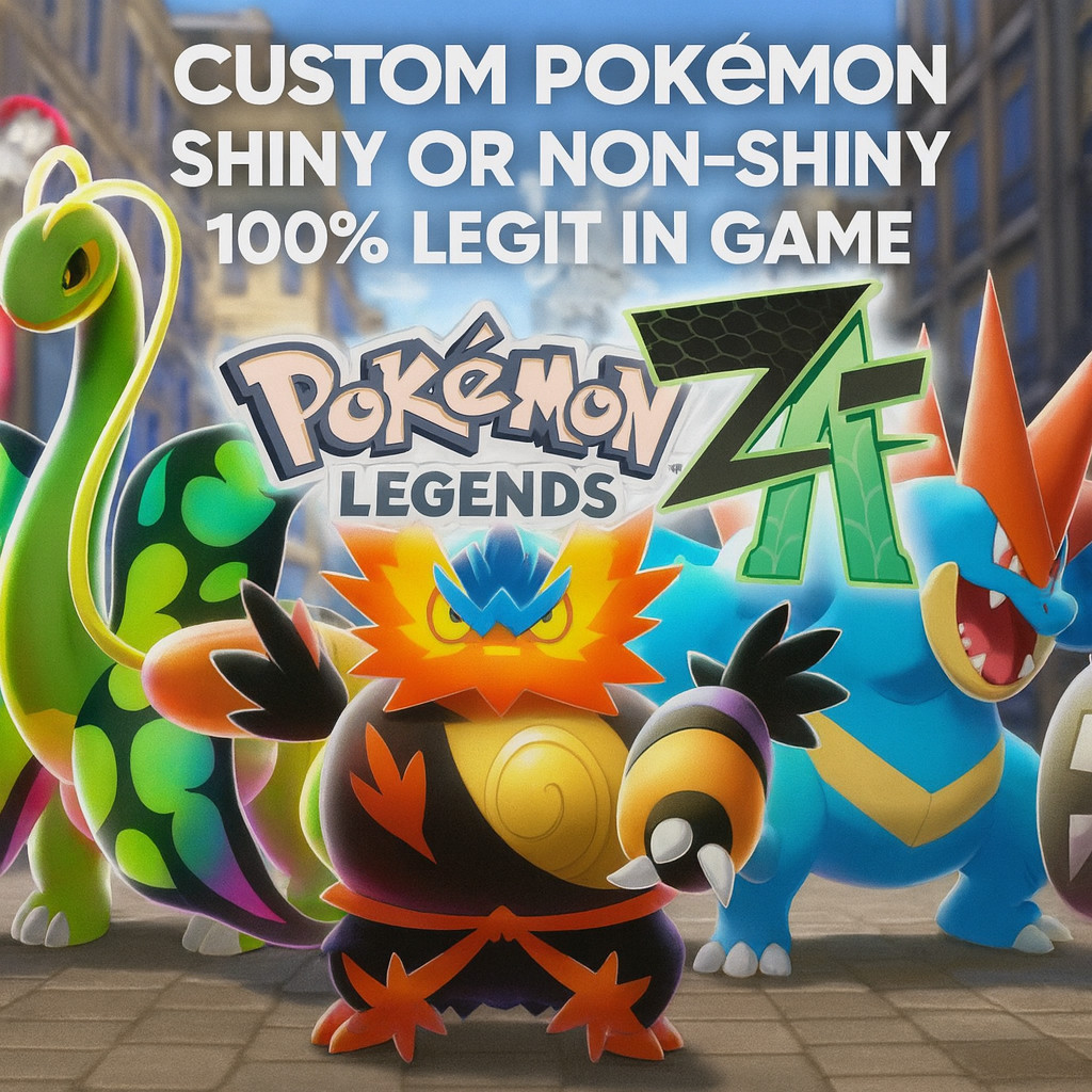 ✨ 6IV Custom Pokemon ✨ Pokémon Legends ZA Choose Pokemon, Shiny, Level, EV’s, Na