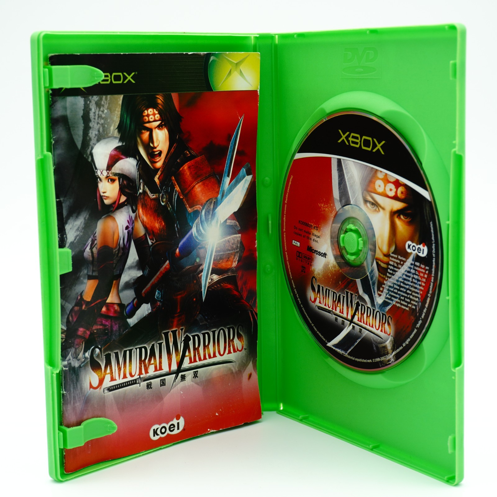 Samurai Warriors Xbox 2004 – CIB w/ Manual, Hack-and-Slash – Good Condition