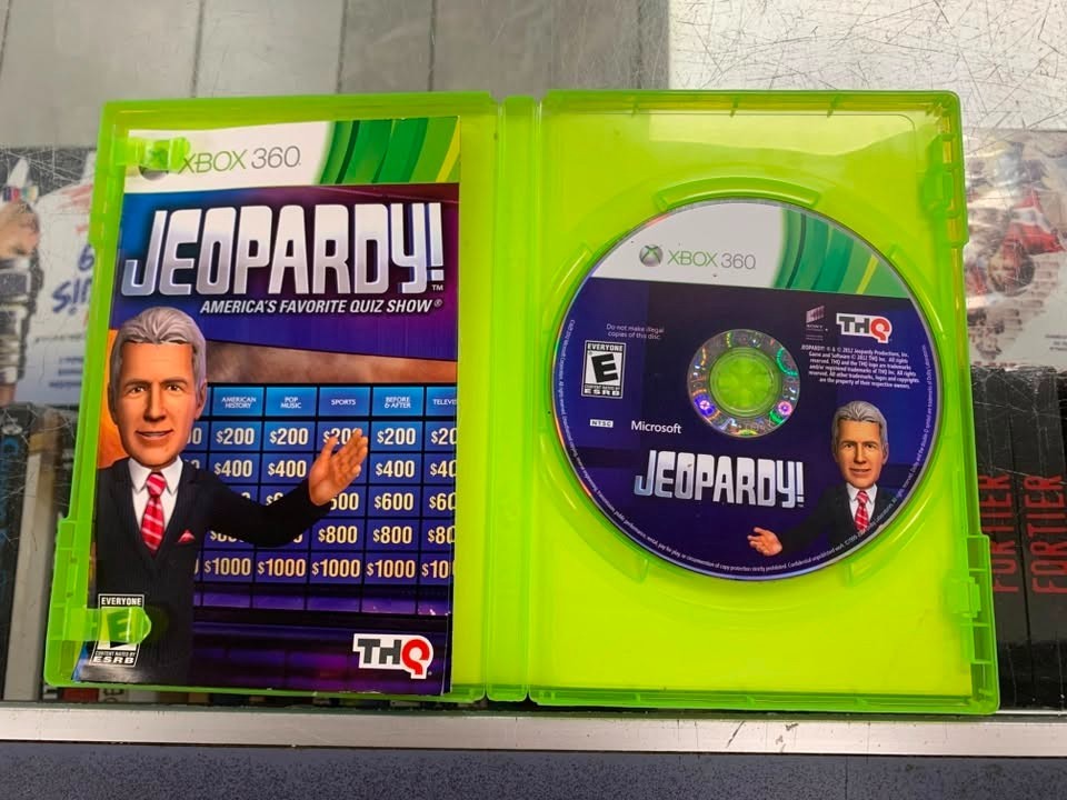 Jeopardy! – Microsoft Xbox 360 – Good Condition CIB Complete NTSC