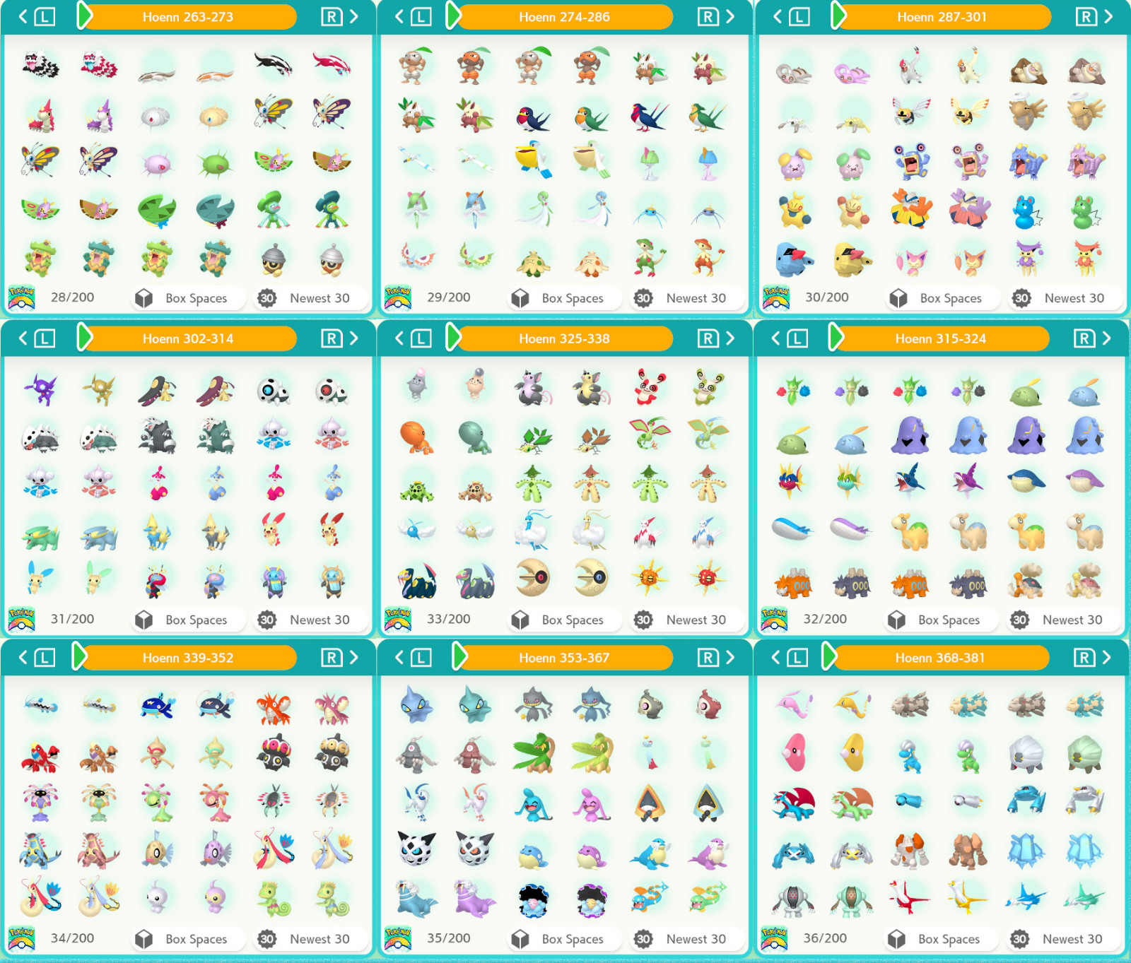 Full Living Dex | Pokemon Home | Definitive Edition | COMPLETE