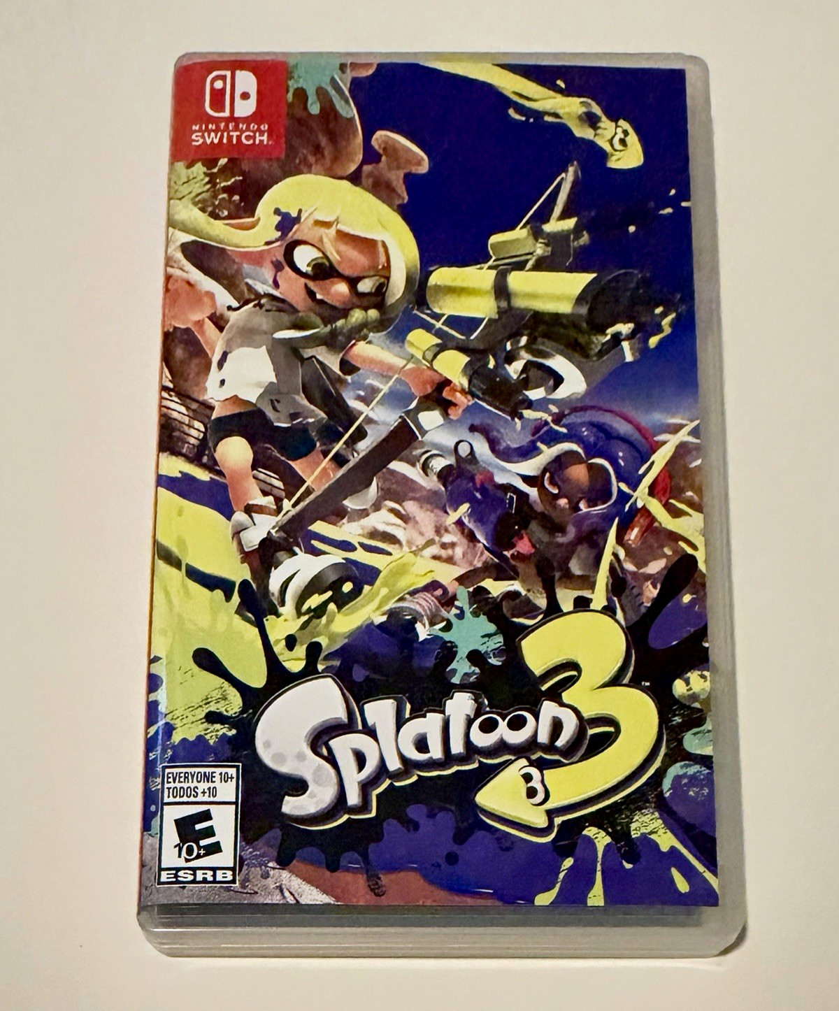 Nintendo Splatoon 3 Nintendo Switch Game Shooter Multiplayer E10+ Splatoon