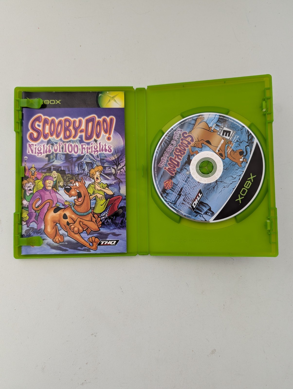 Scooby-Doo Night of 100 Frights (Original Xbox) CIB Black Label Very Good Tested